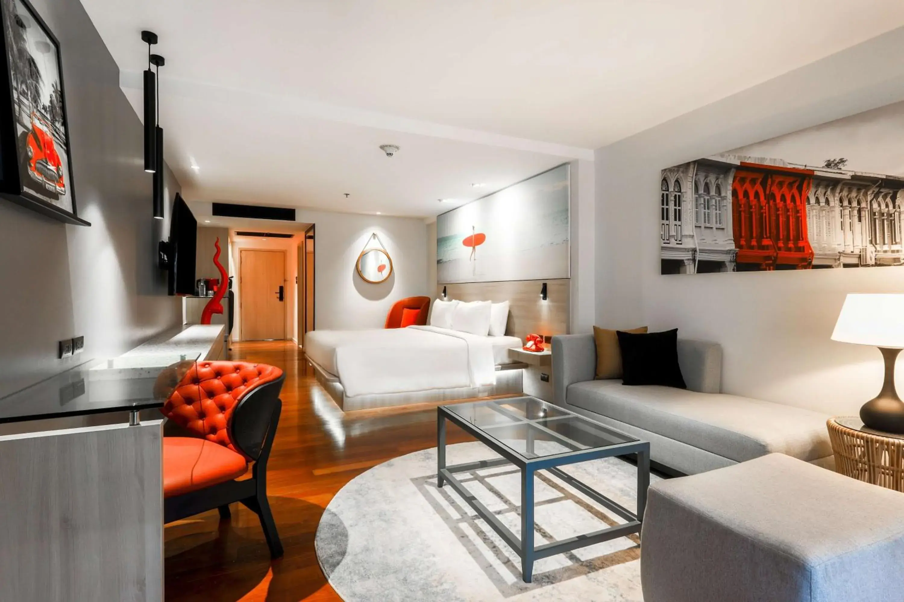 Bedroom in Radisson RED Phuket Patong Beach Bedroom in Radisson RED Phuket Patong Beach