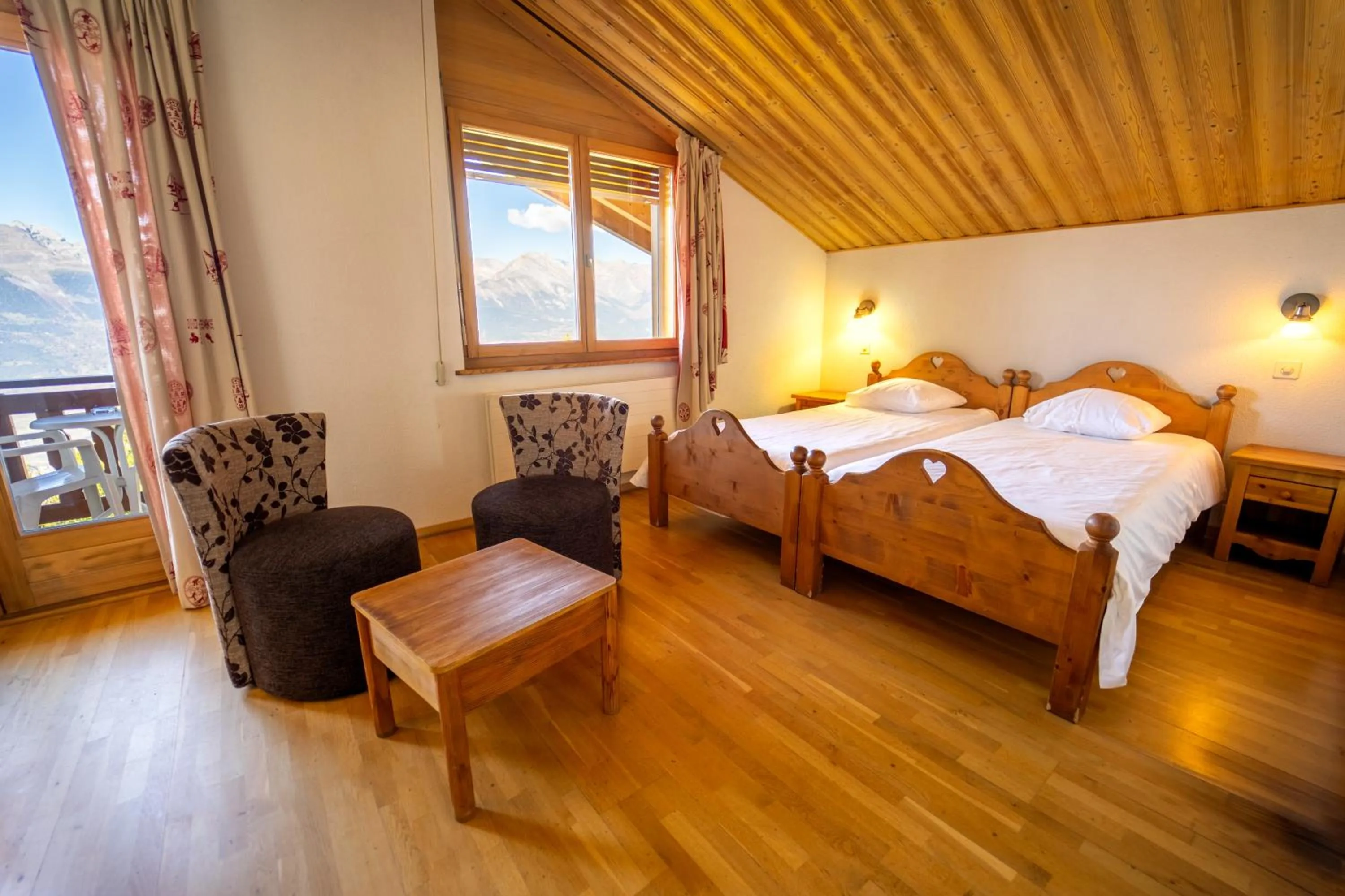 Bed in Hôtel Magrappé