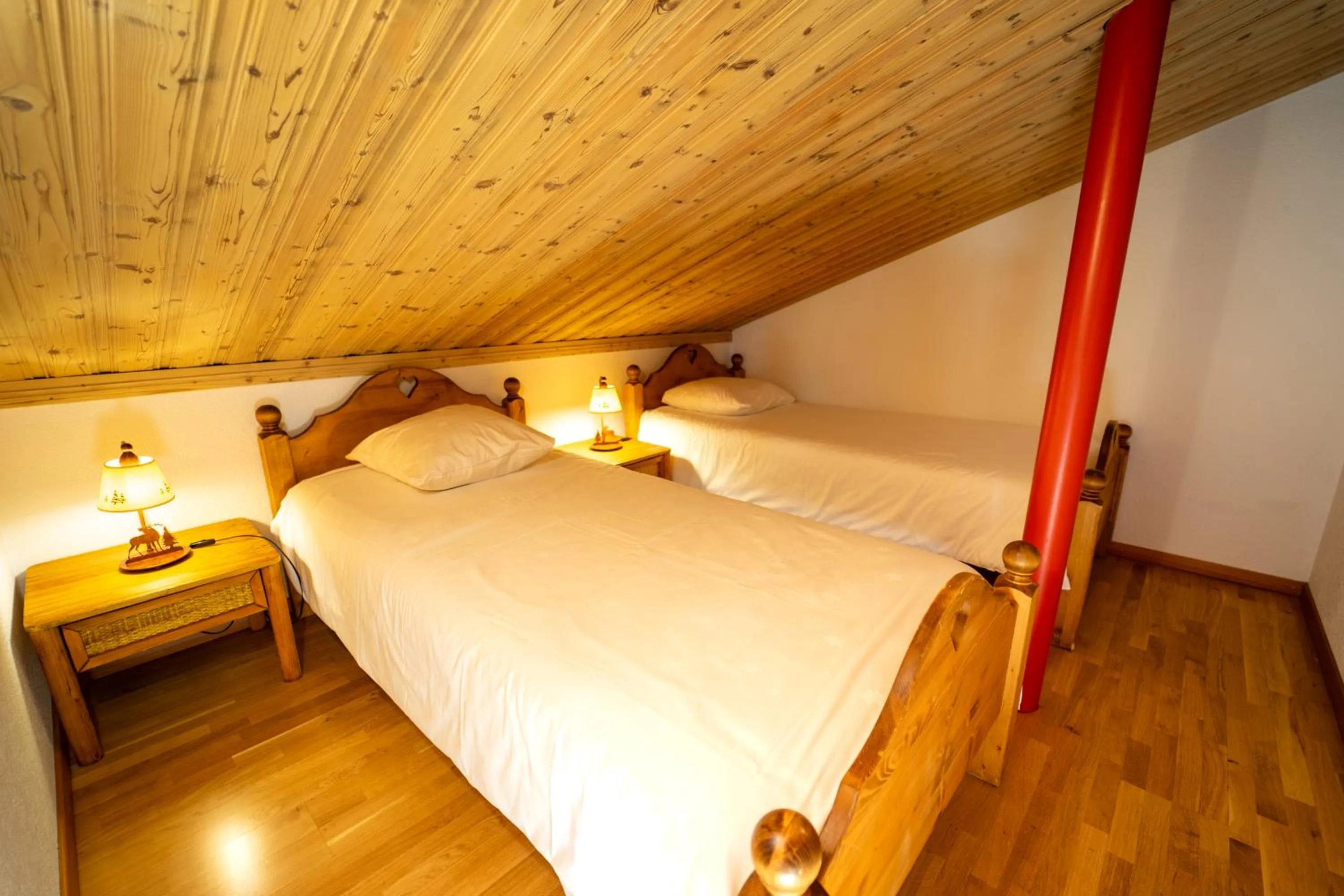 Bed in Hôtel Magrappé