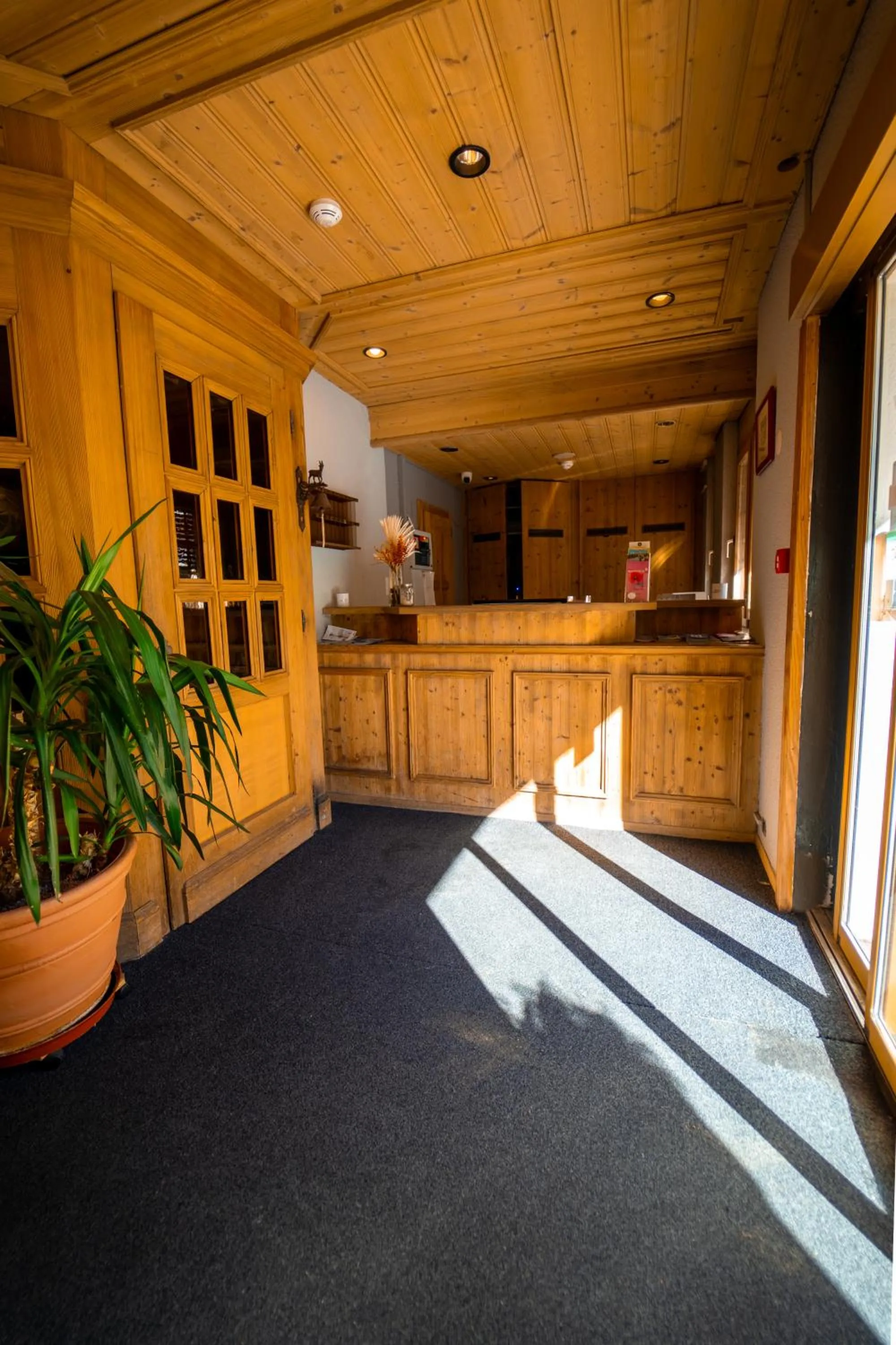 Lobby or reception in Hôtel Magrappé