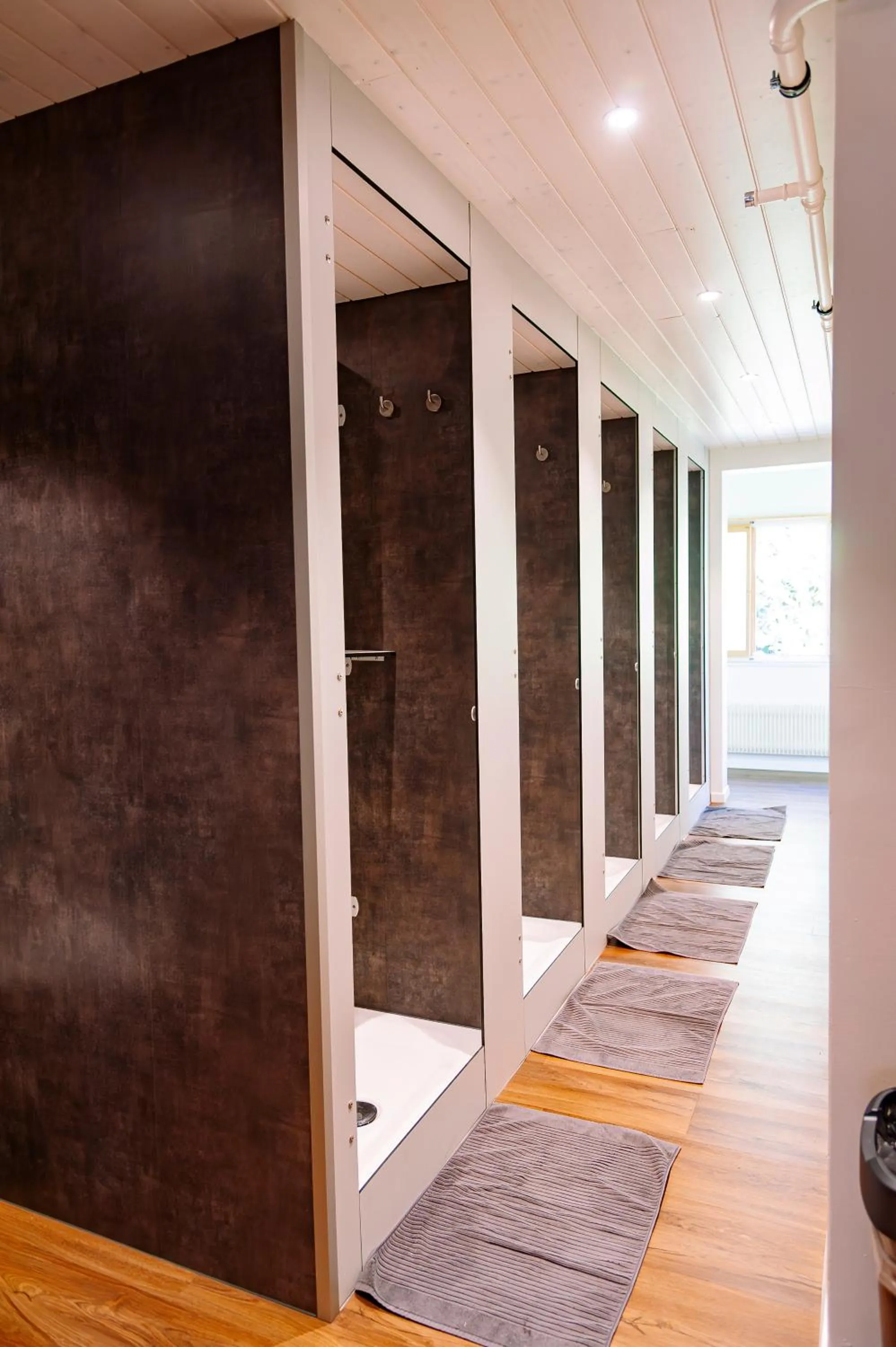 Shower in Balmers Hostel