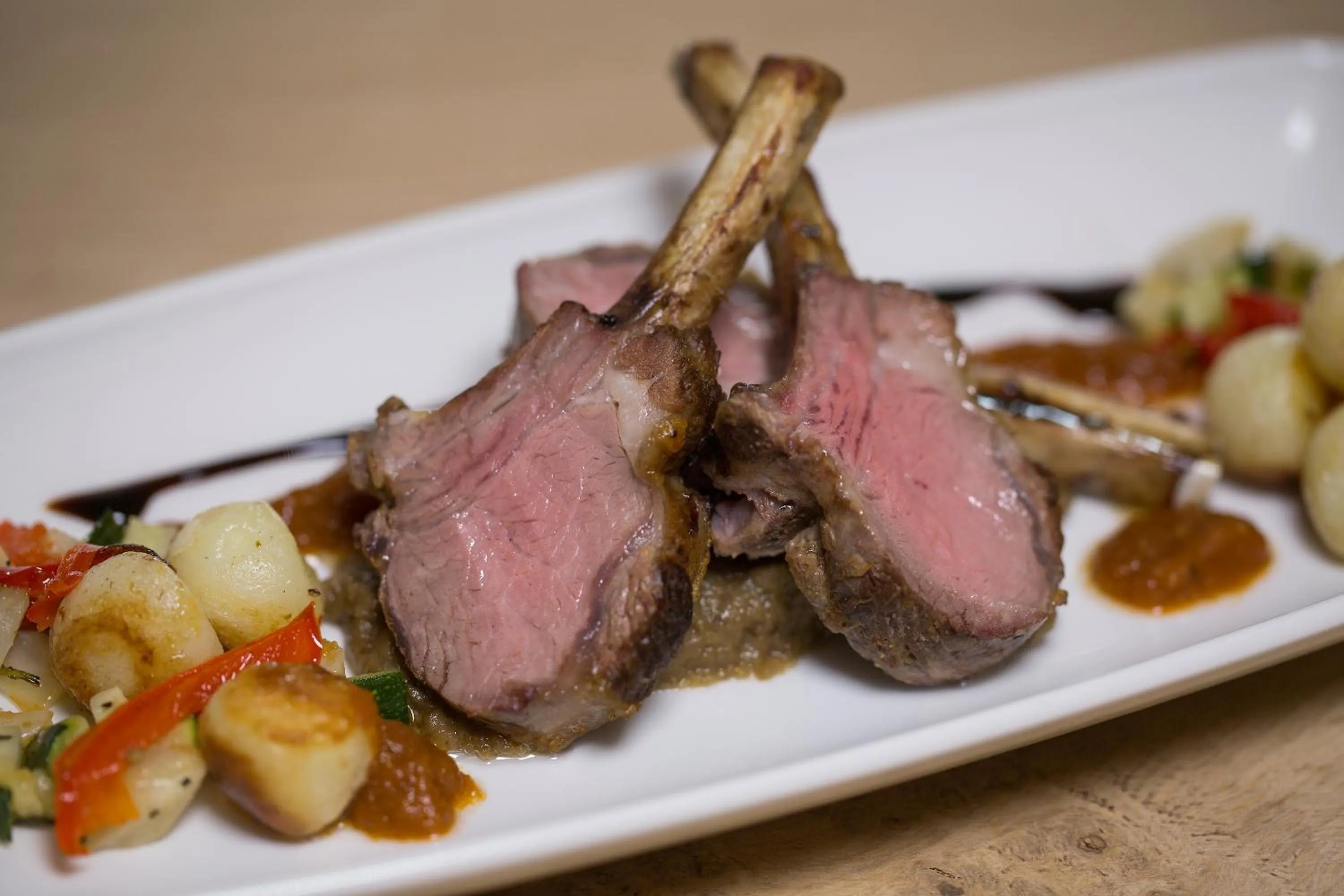 Food close-up in Bridgend Hotel