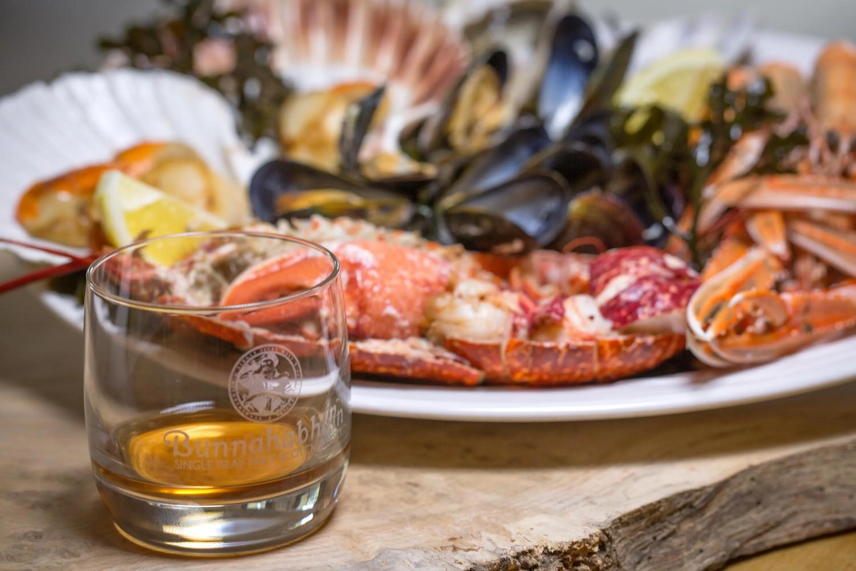 Food close-up in Bridgend Hotel