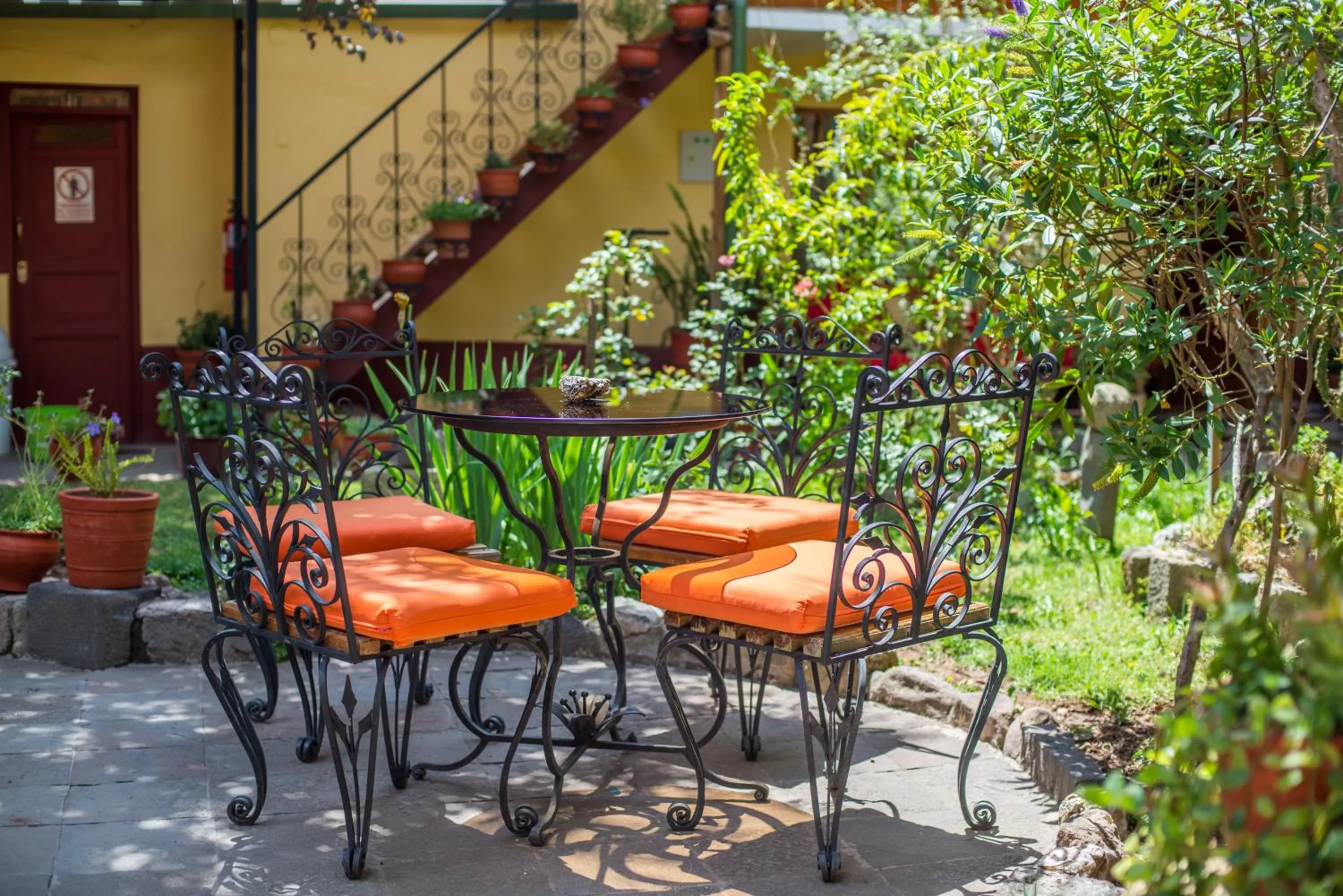 Patio in Hosteria de Anita