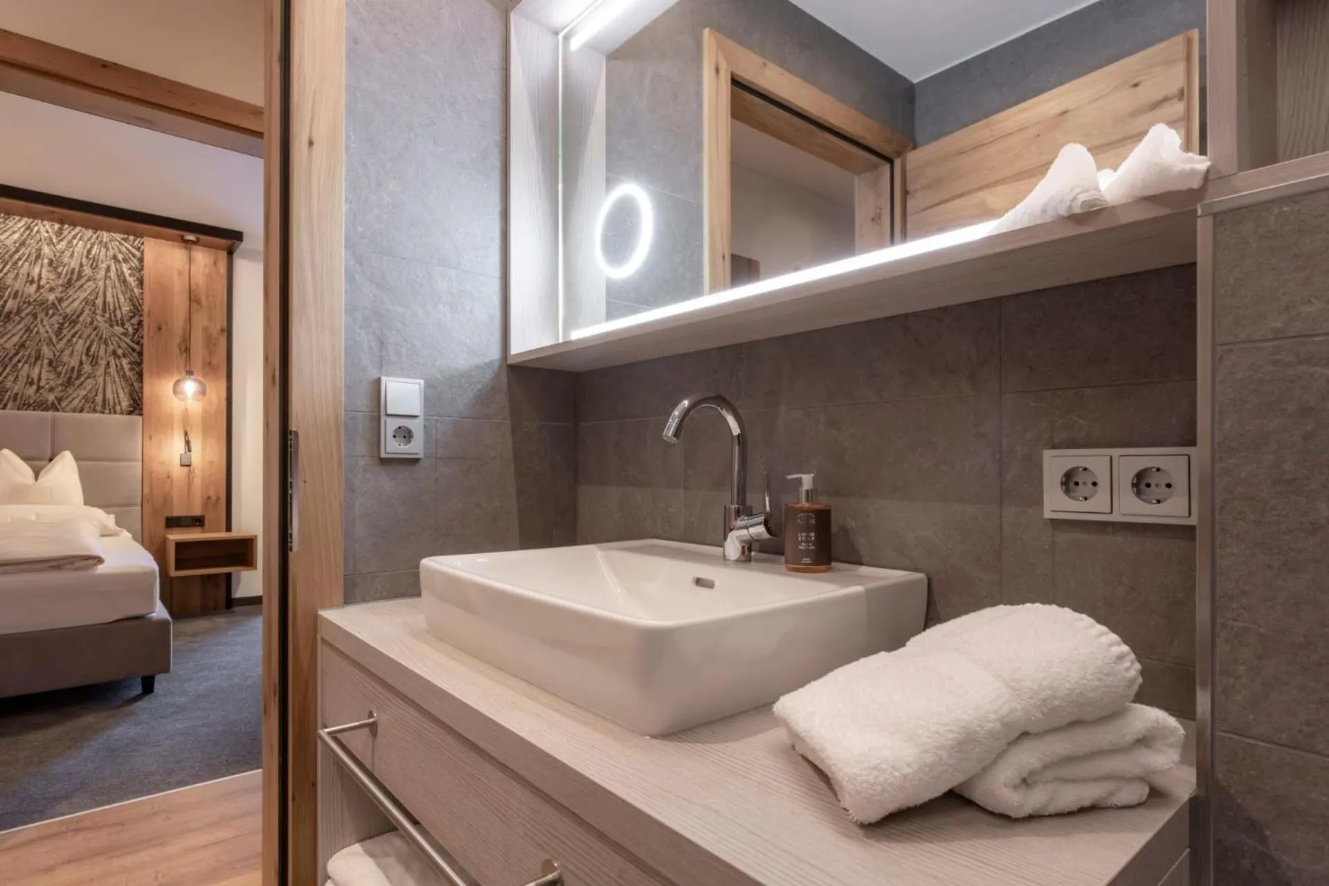 Bed in Hotel Post Kappl