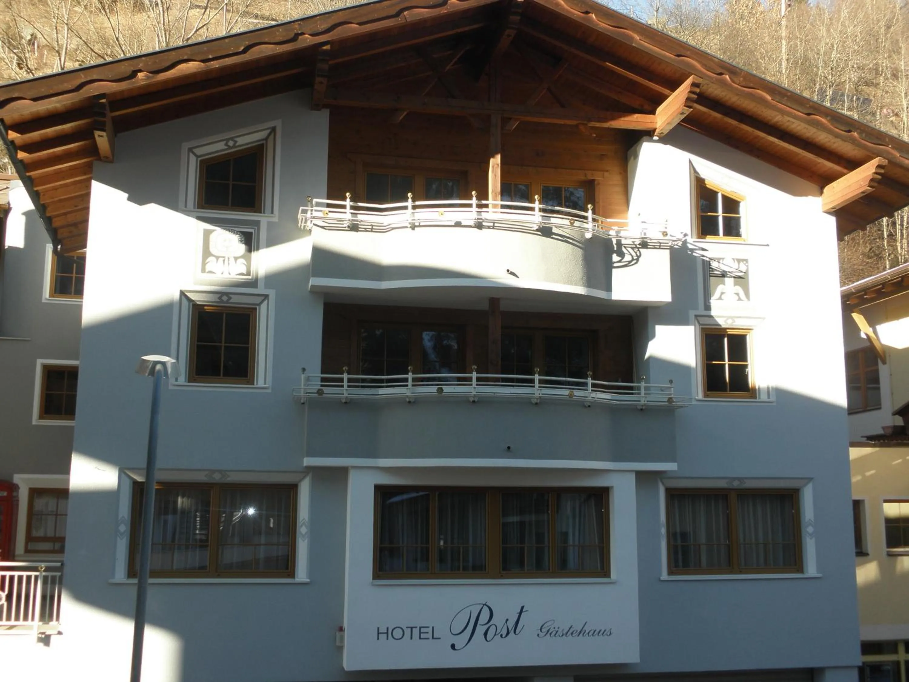 Facade/entrance in Hotel Post Kappl