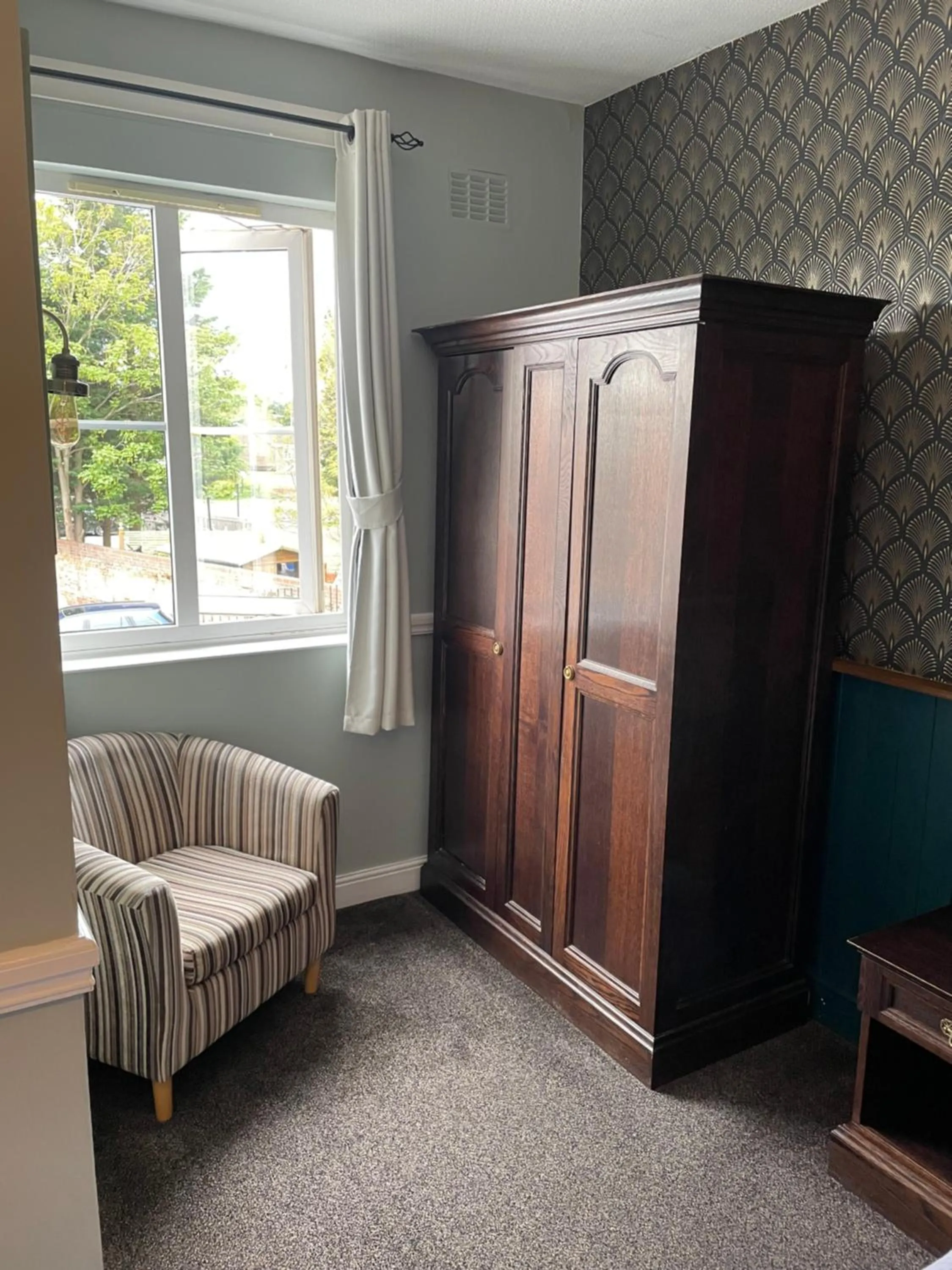 Seating area in The Olde Swan Hotel