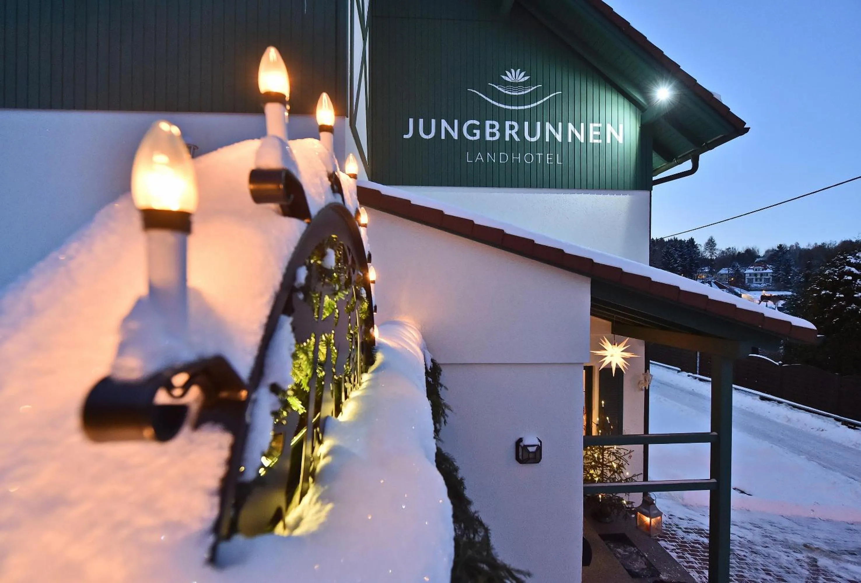 Property building in Landhotel Jungbrunnen