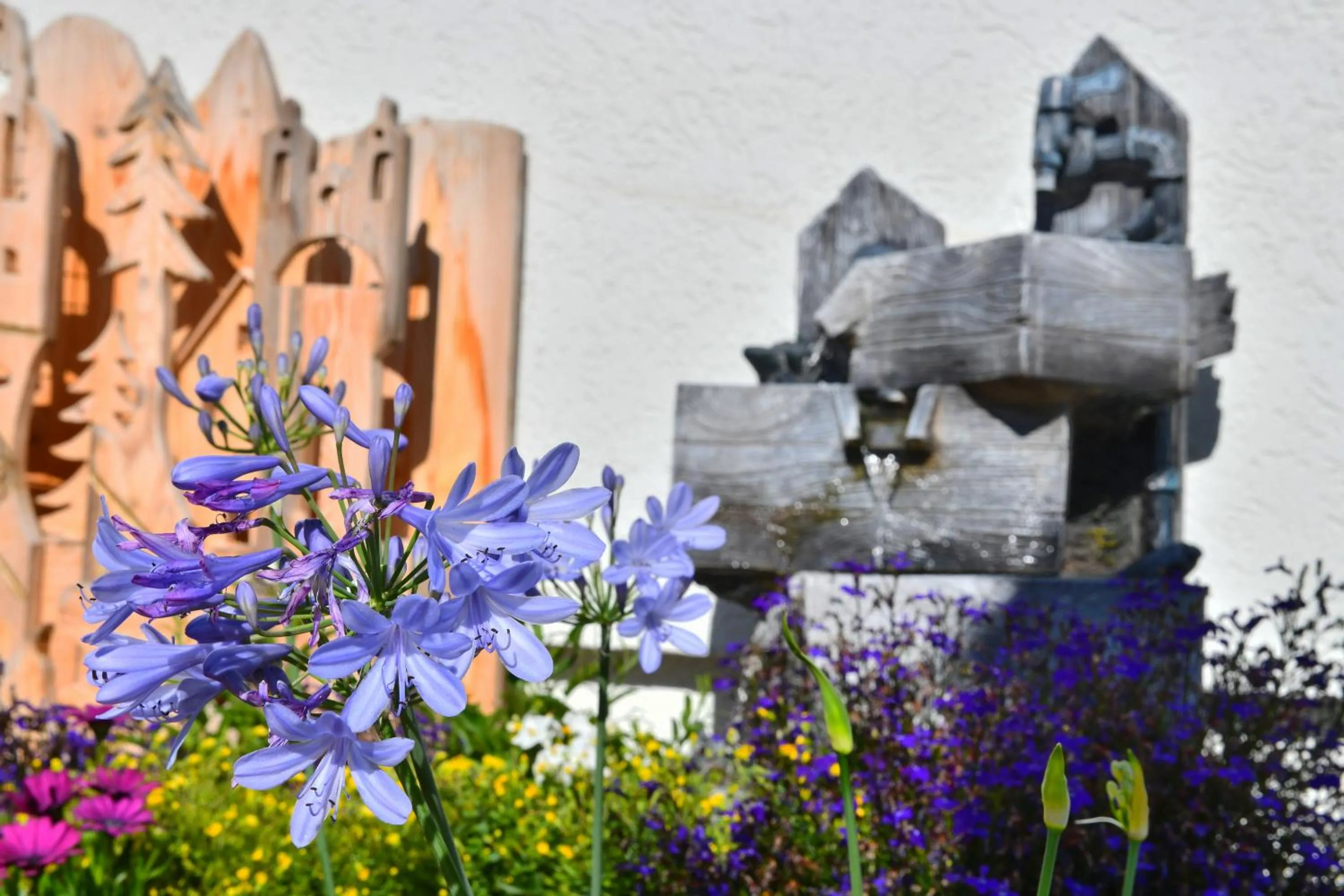 Garden in Landhotel Jungbrunnen