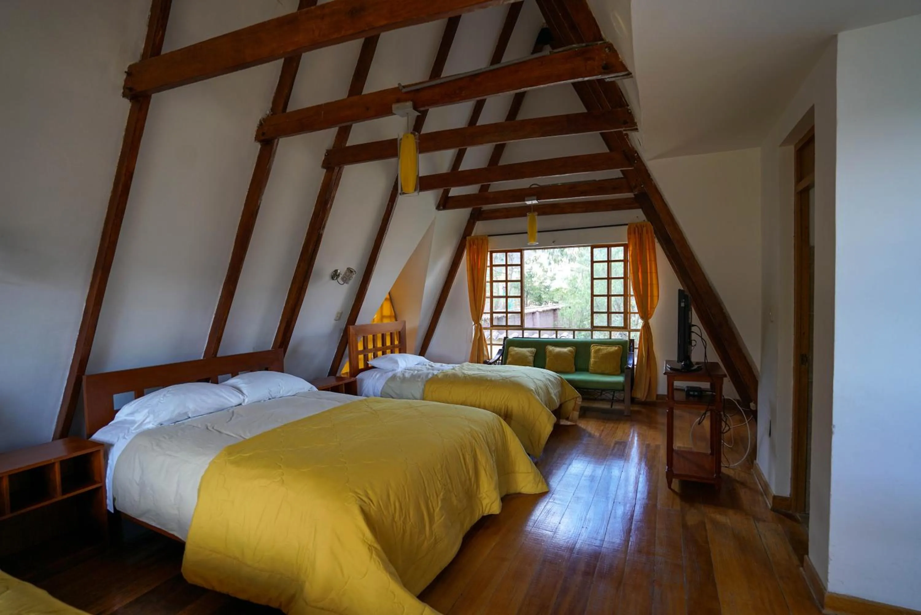 Bed in Amaru Valle Hotel