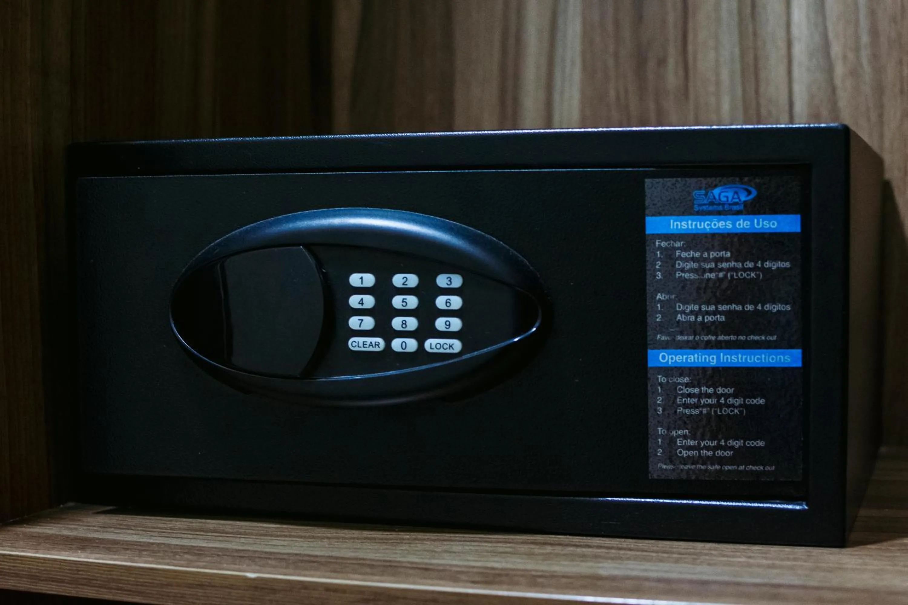 safe in Hotel Vale Verde