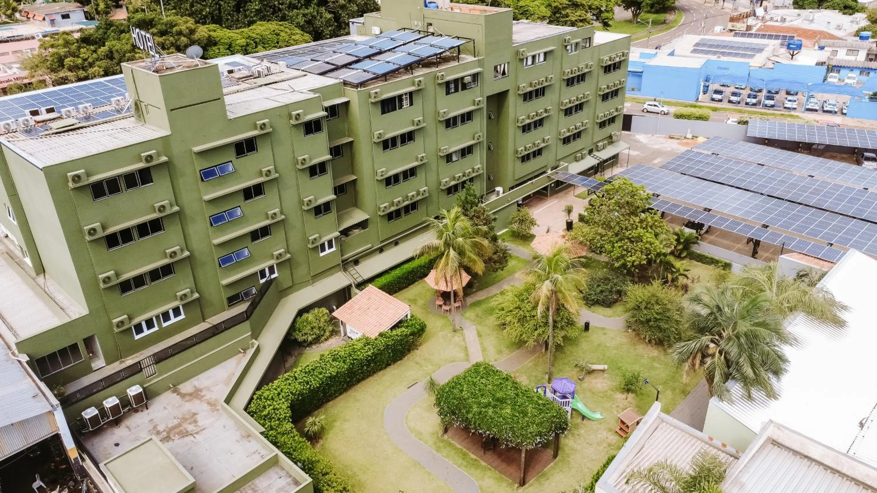 Bird's eye view in Hotel Vale Verde