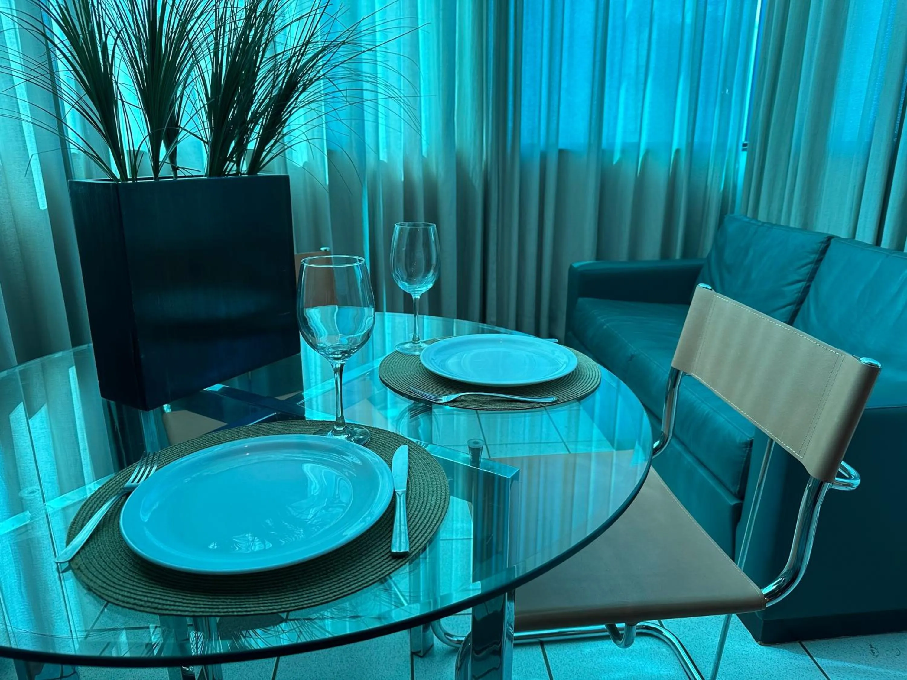 Living room in Bahamas Duplex by WS