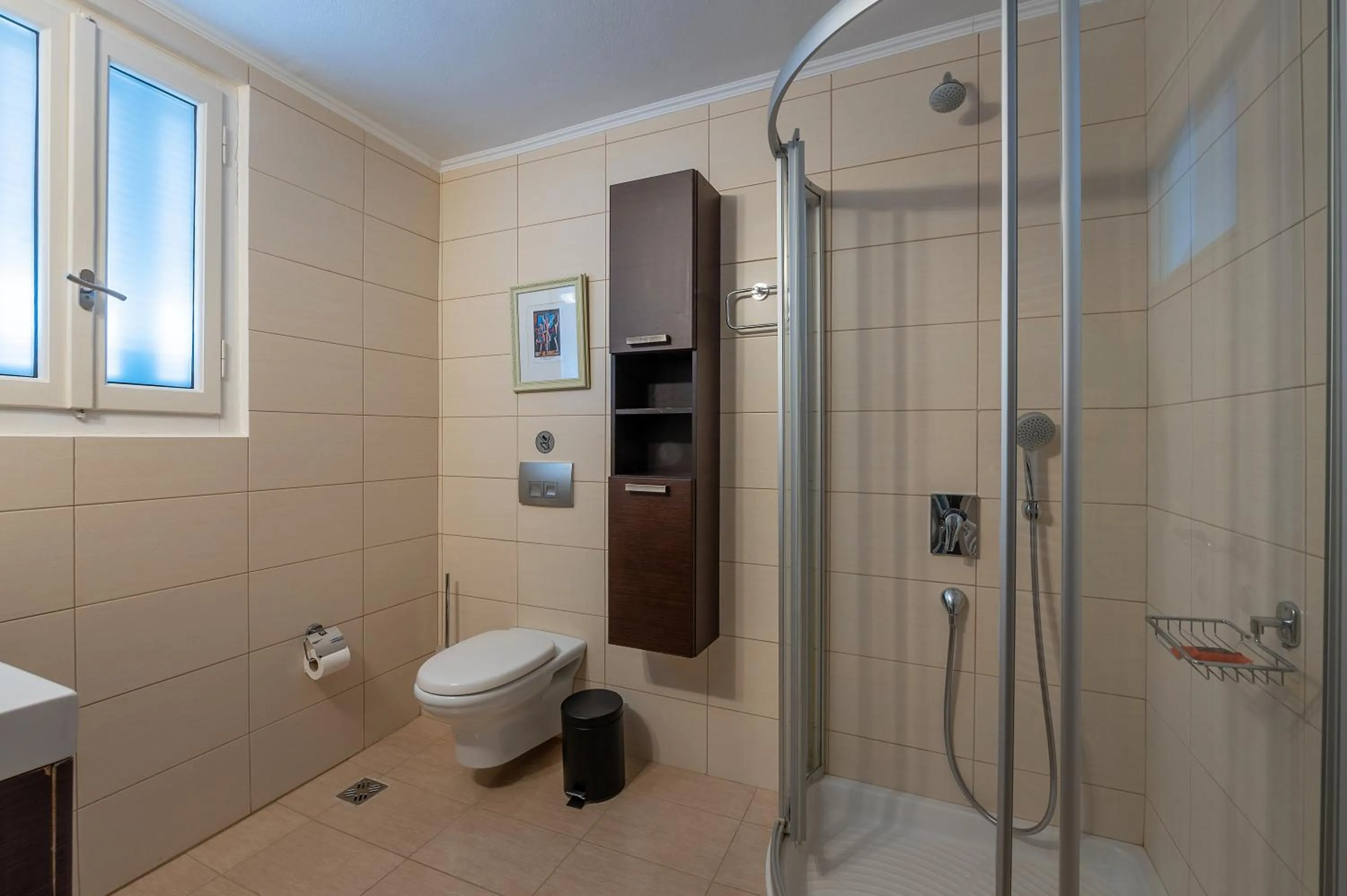 Shower in The Mansion - Kalamata Mediterranean Villas