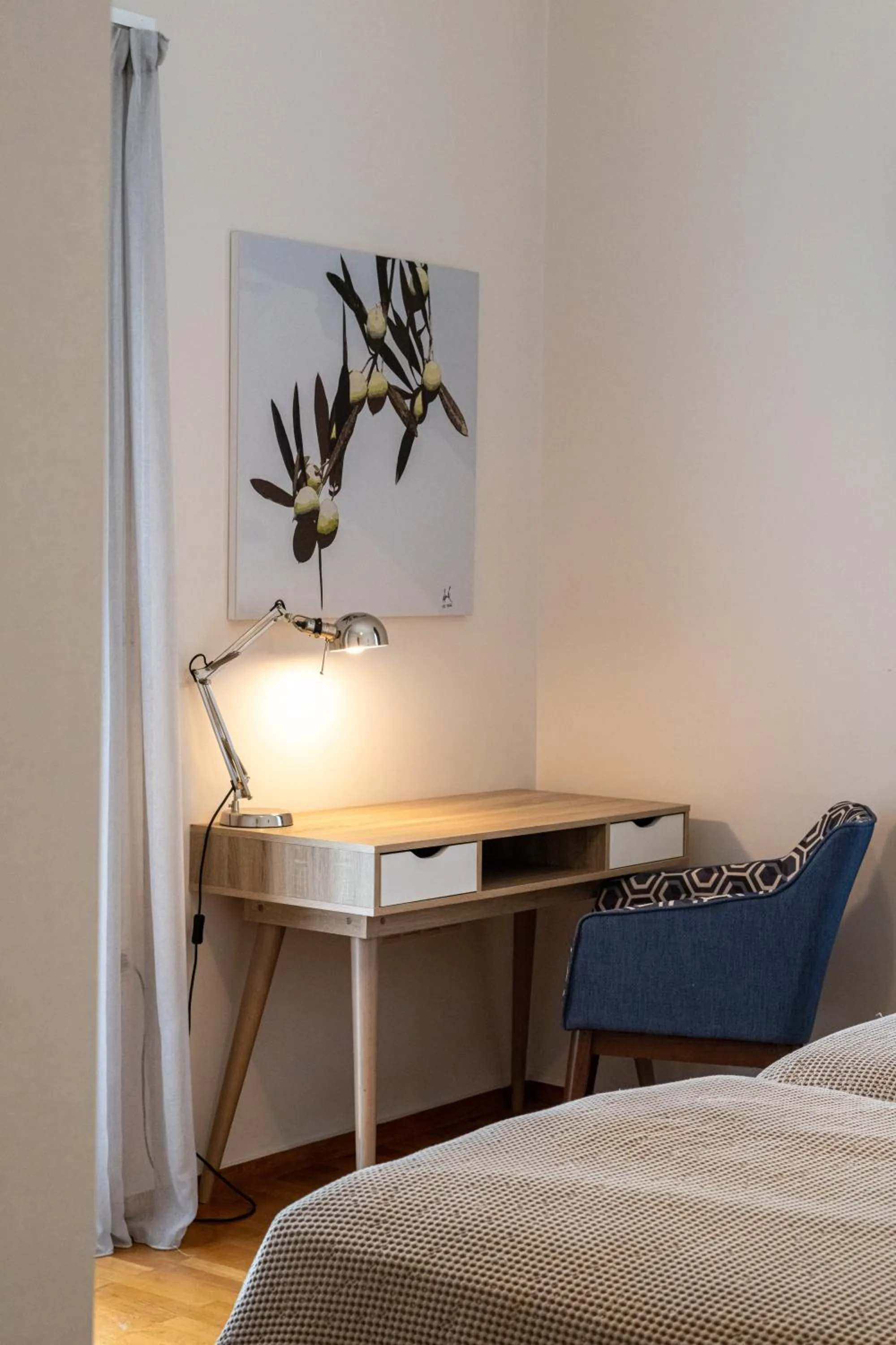 Bedroom, Bed in The Mansion - Kalamata Mediterranean Villas