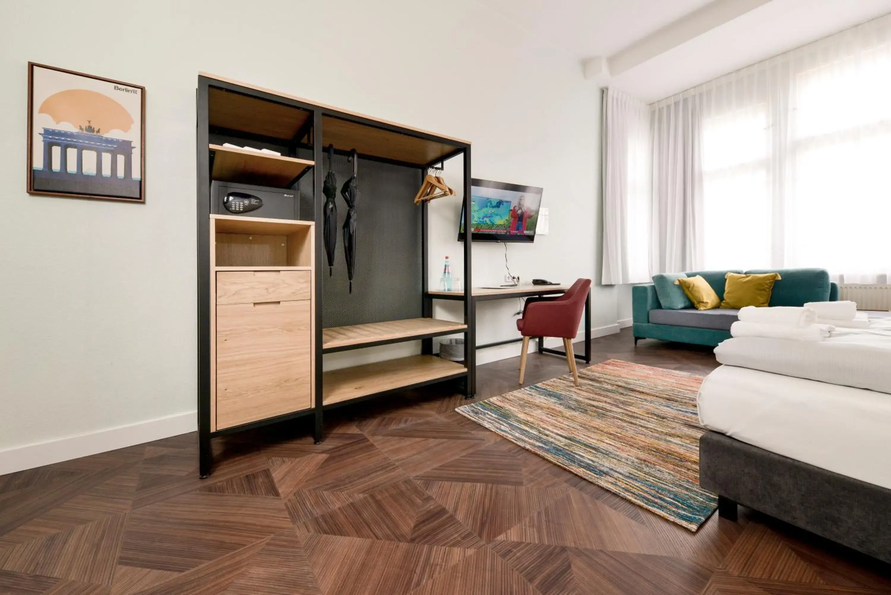 Living room, Bed in AMC Hotel - Schöneberg Living room, Bed in AMC Hotel - Schöneberg