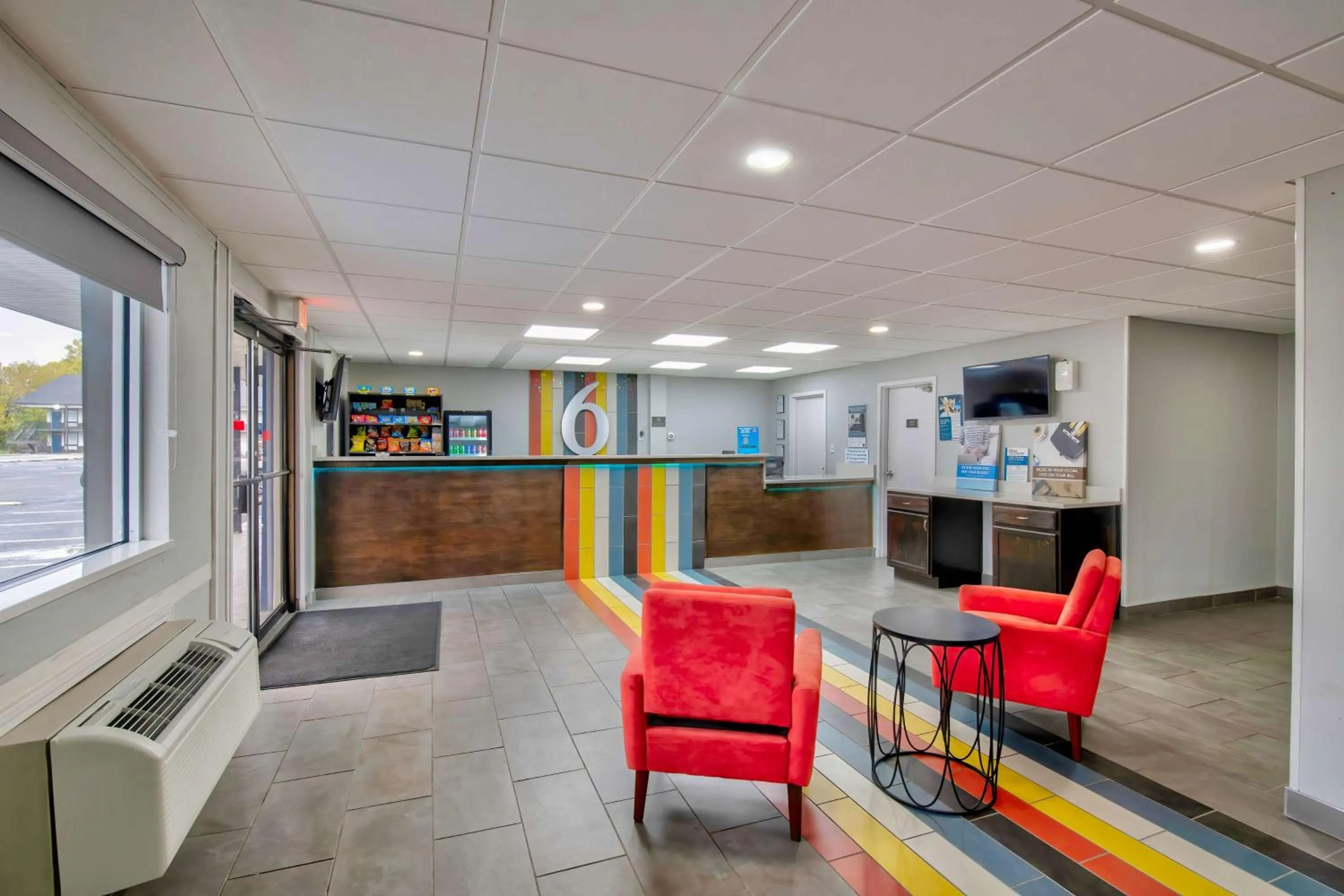 Lobby or reception in Studio 6 Jackson MS I 55