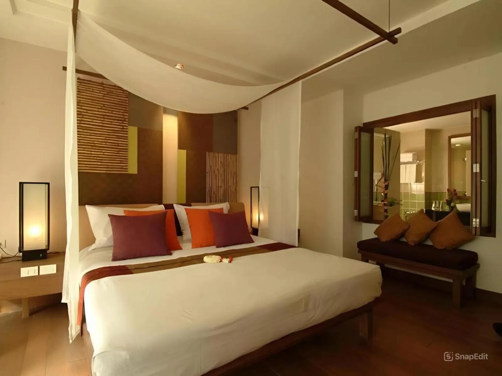 Bedroom, Bed in Rarin Jinda Wellness Spa Resort