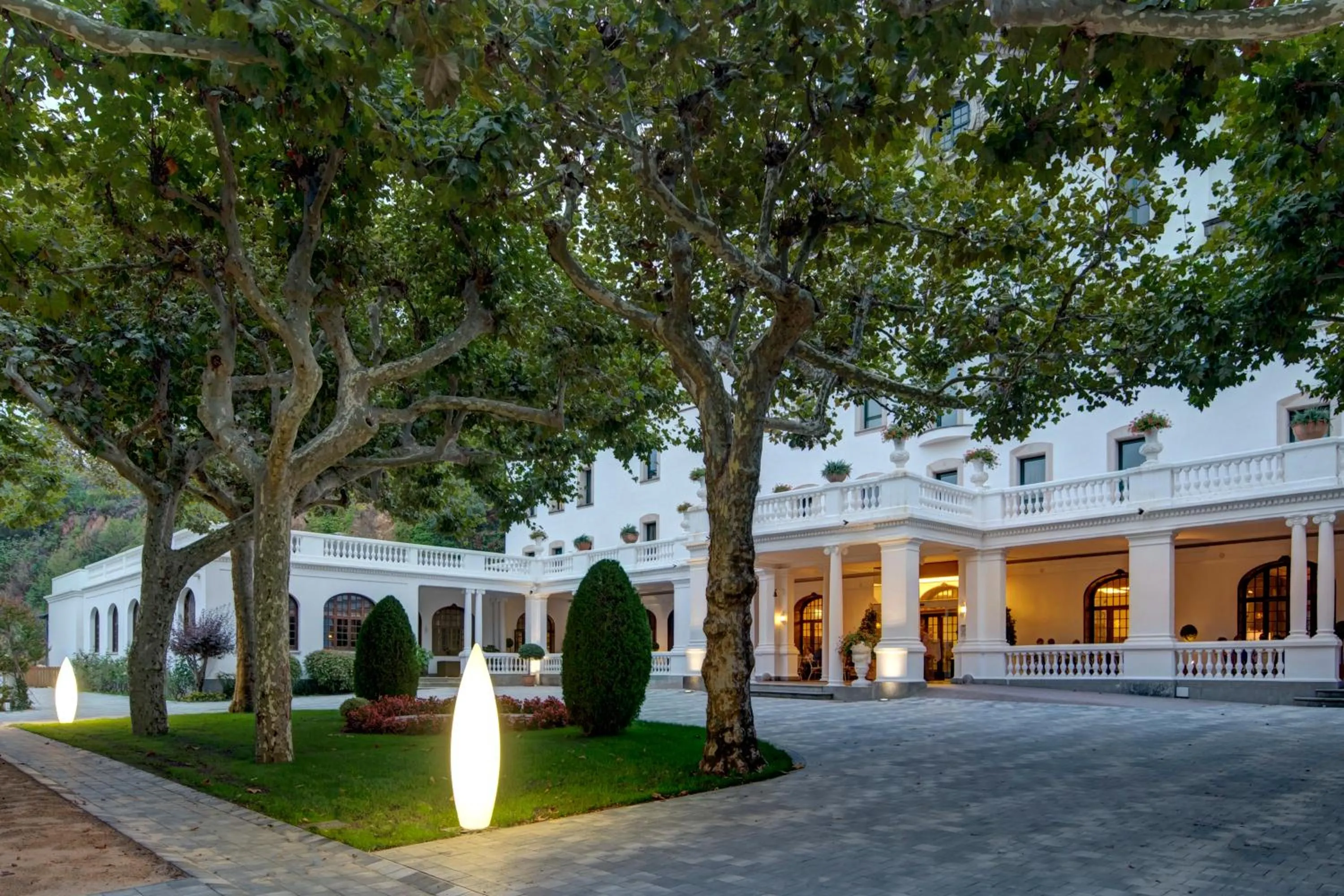 Garden in Hotel Balneari Termes Orion