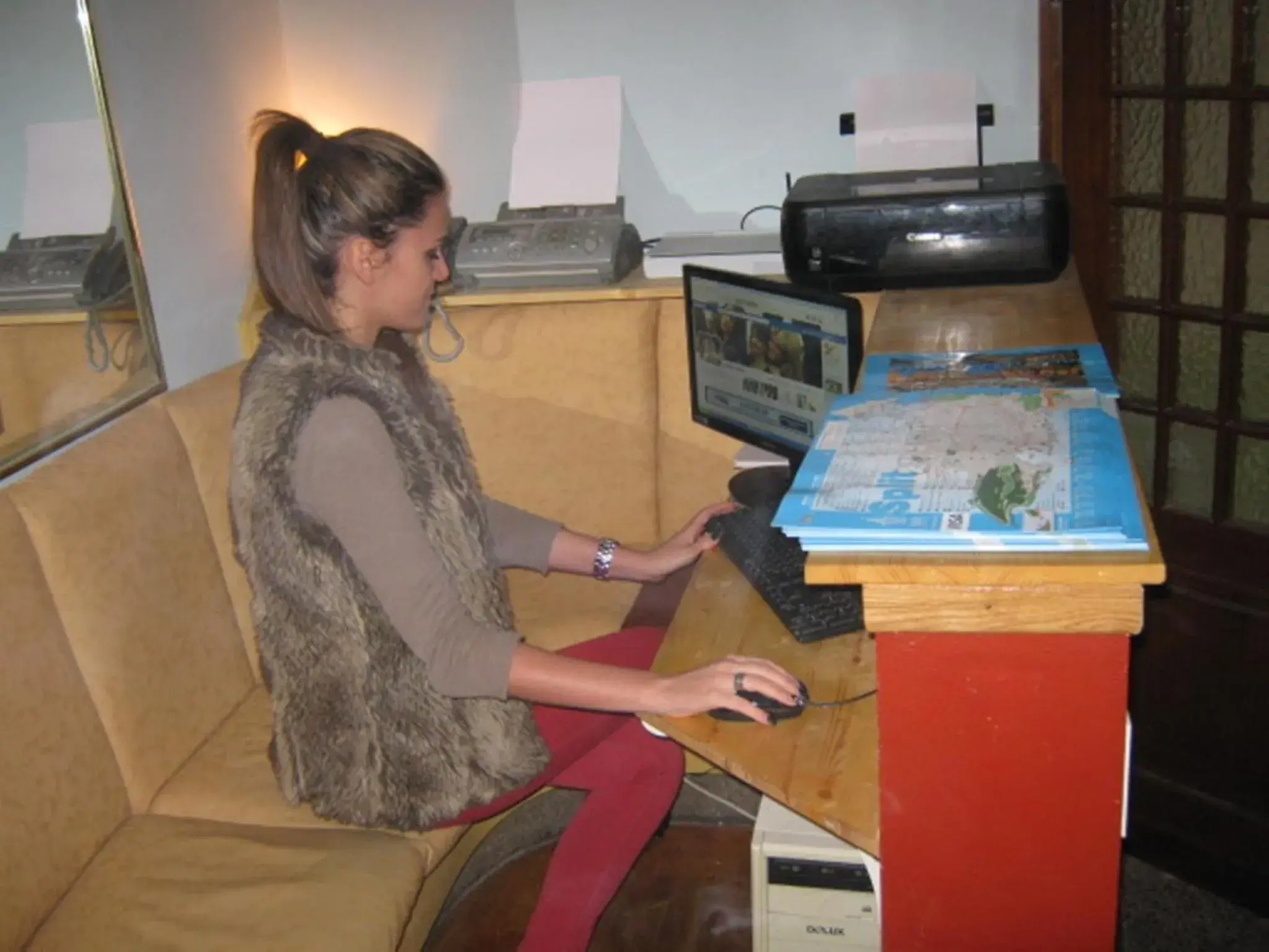 Lobby or reception in Vila Angela Lobby or reception in Vila Angela