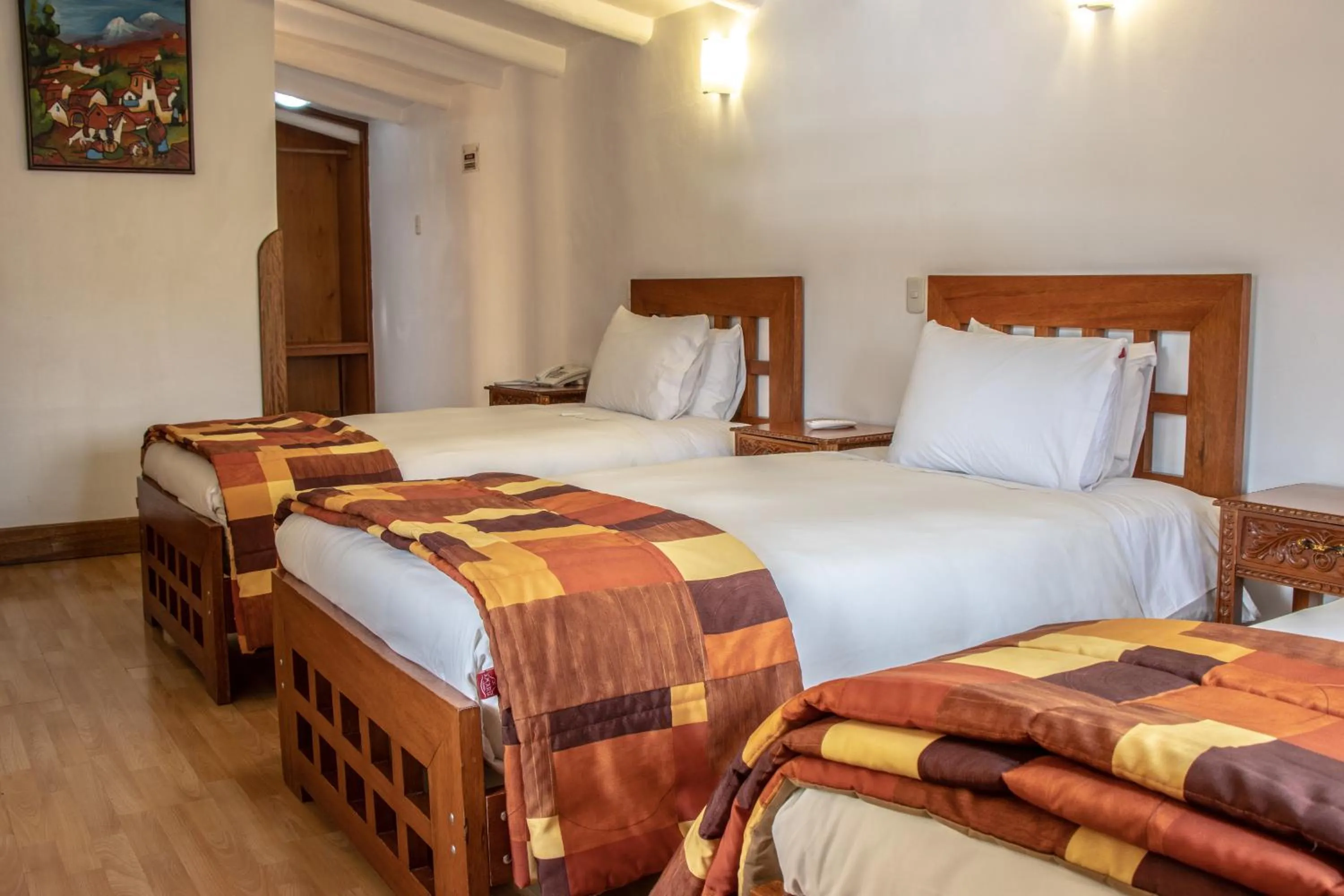 Bed in Amaru Colonial