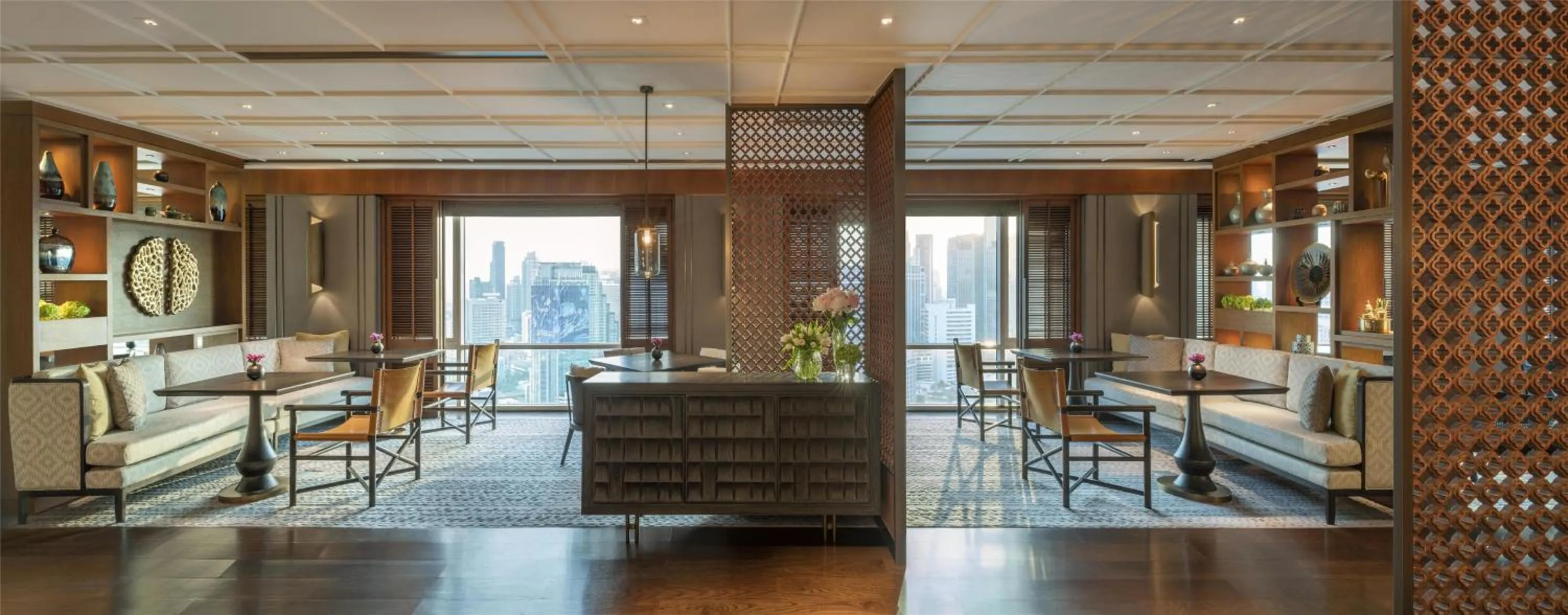 Living room in Conrad Bangkok