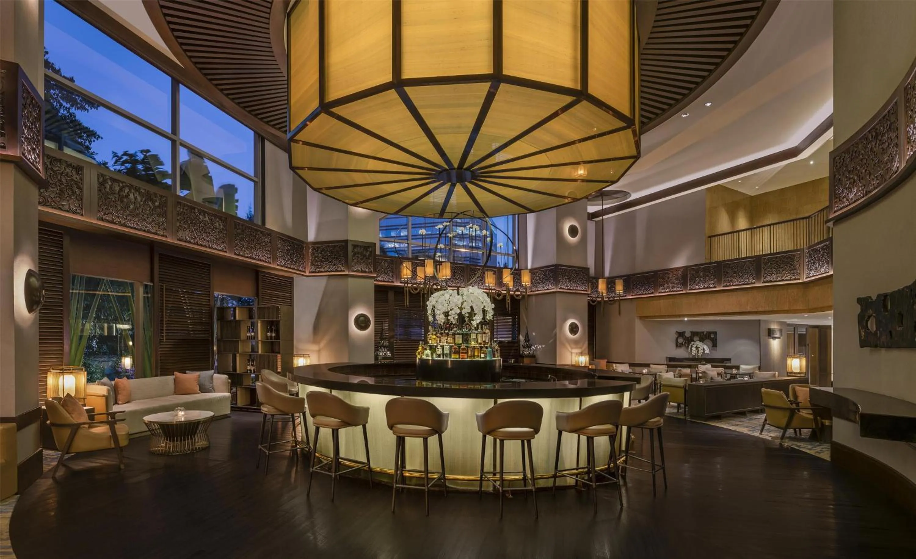 Lounge or bar in Conrad Bangkok