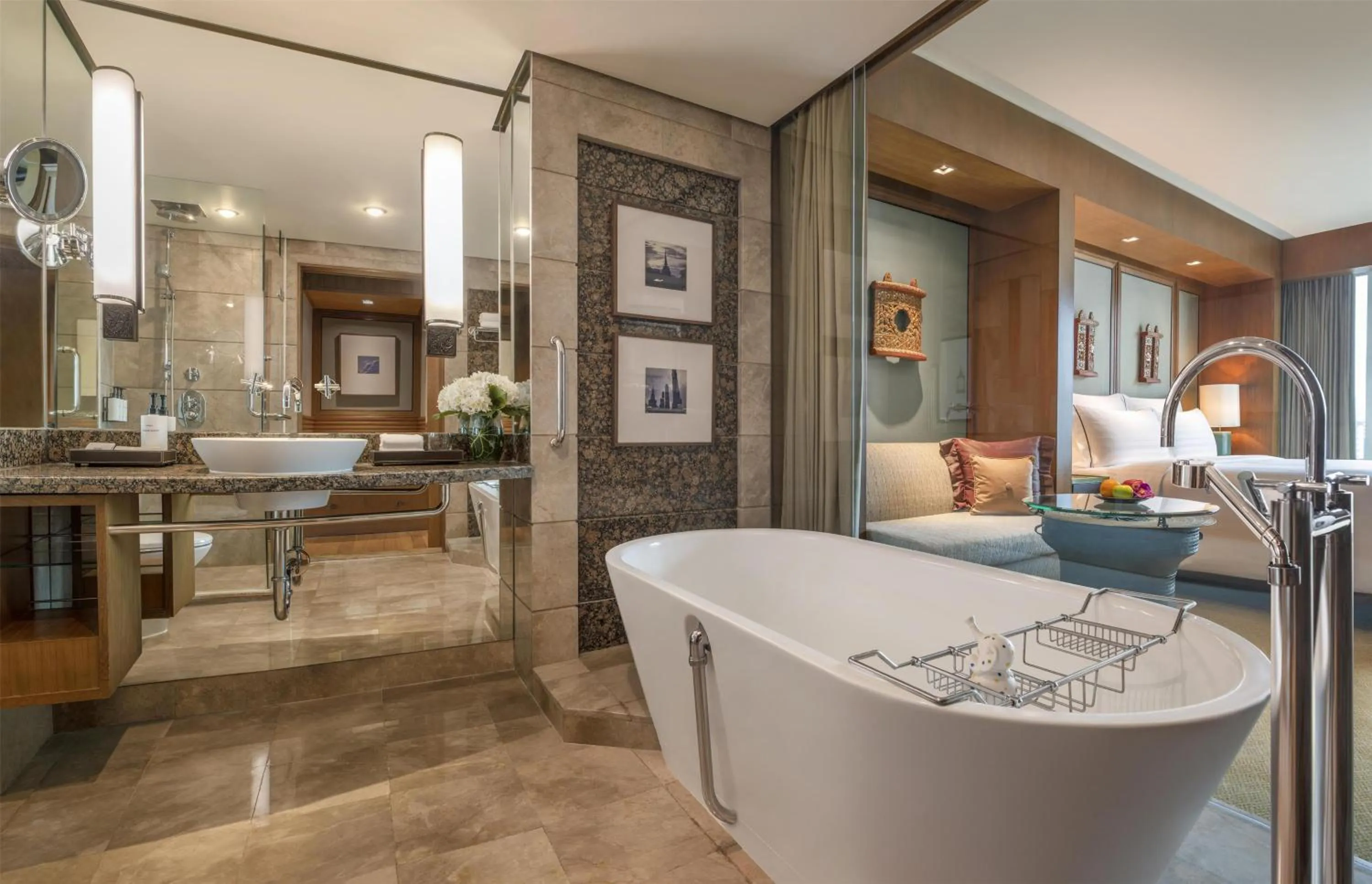 Bathroom in Conrad Bangkok