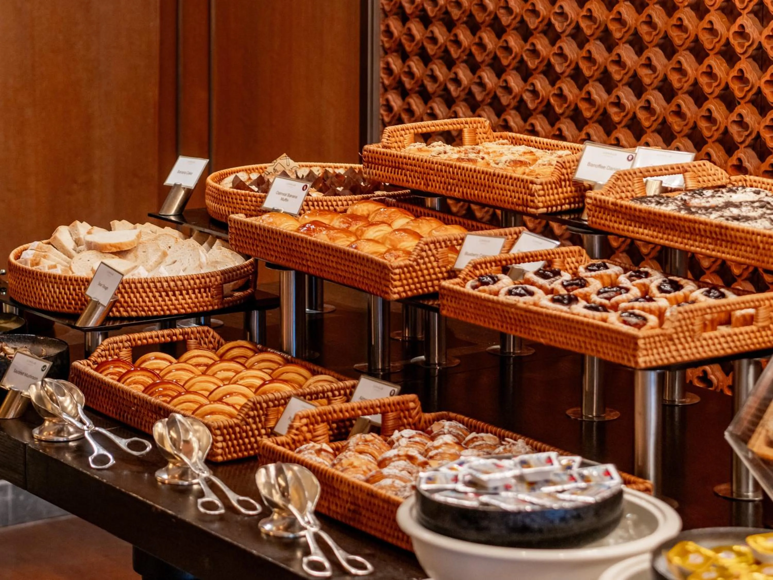 Buffet breakfast in Conrad Bangkok