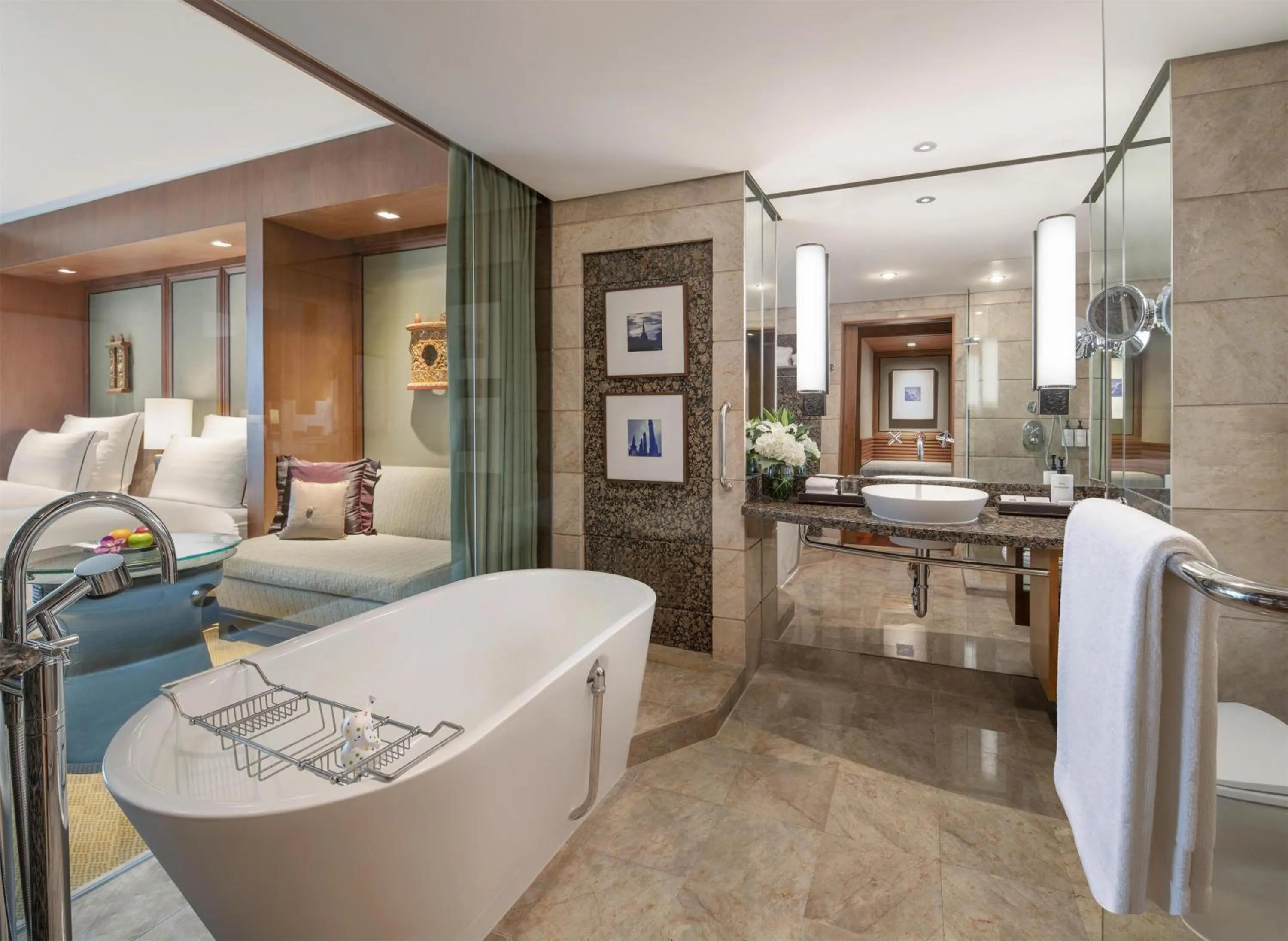 Bathroom in Conrad Bangkok
