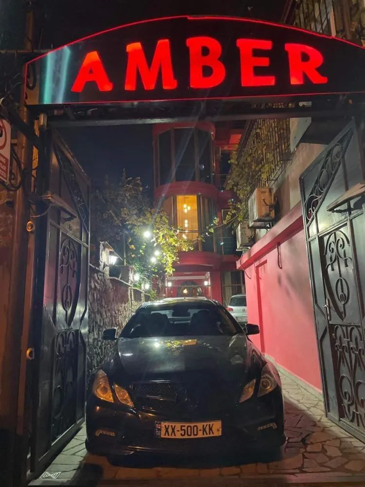 Property building in hotel amber