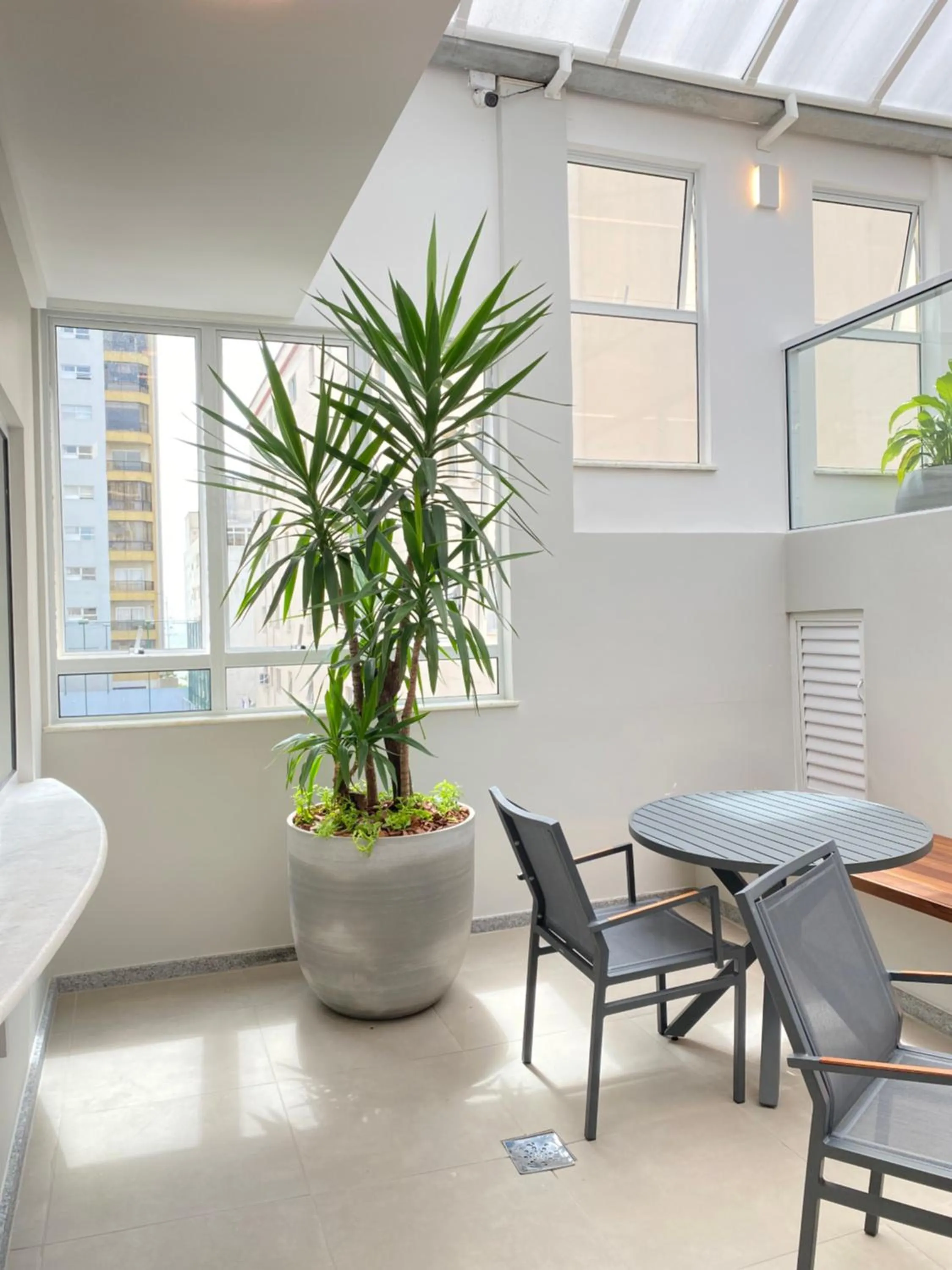 Pool view in Hotel Gumz