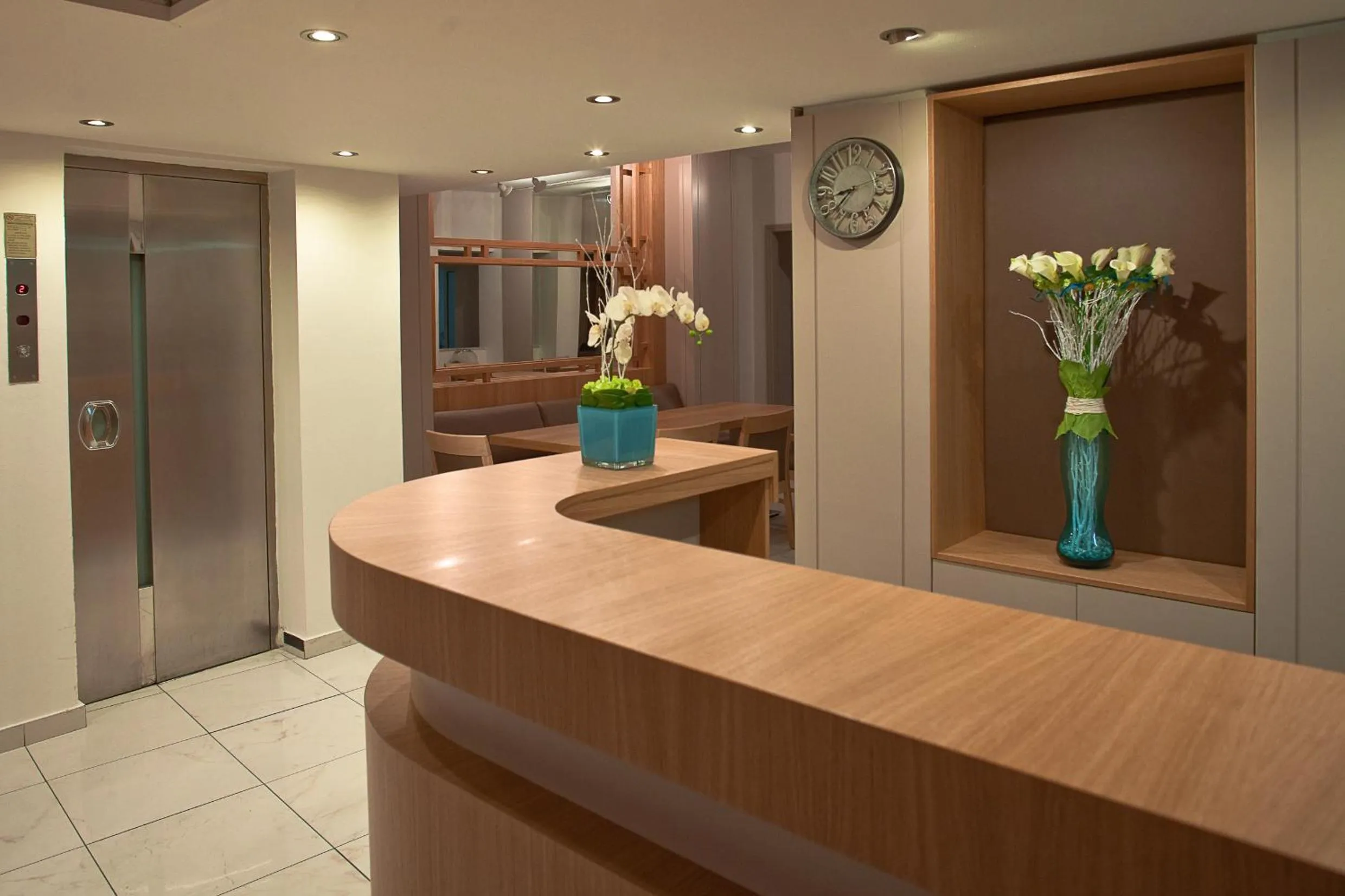 Lobby or reception in Hotel Hermes