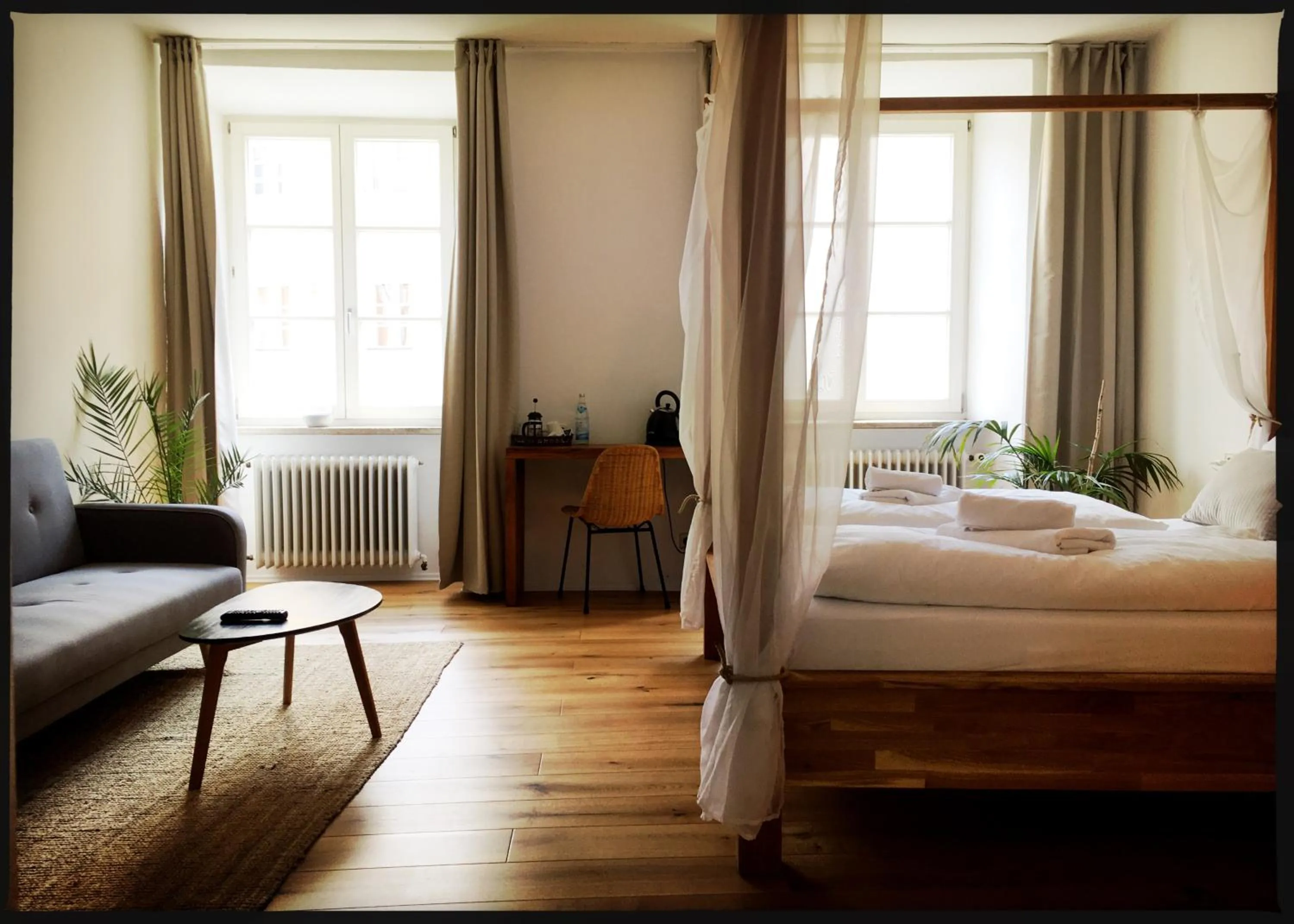 Bed in Boutique Hotel Morgentau