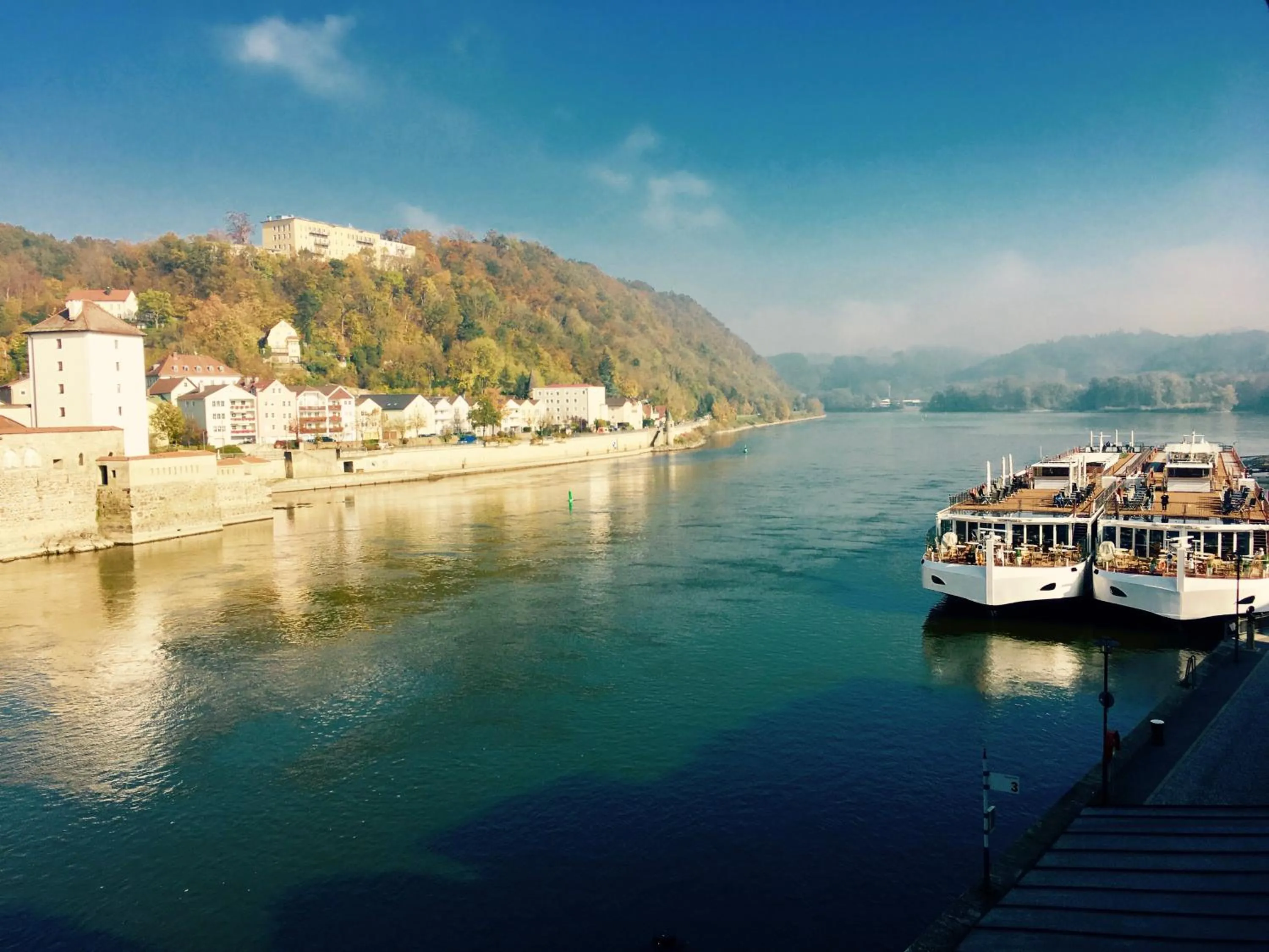 River view in Boutique Hotel Morgentau