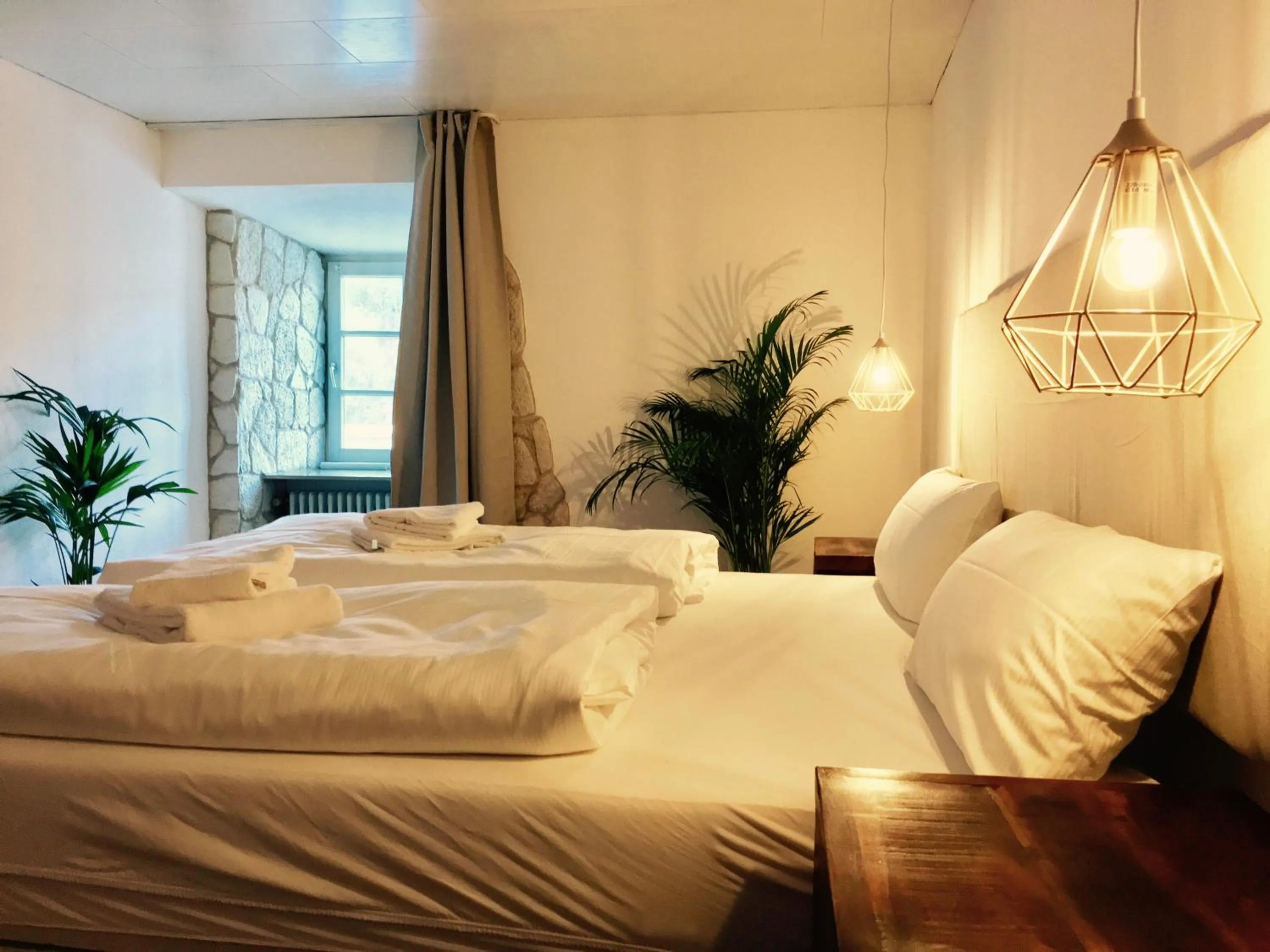 Photo of the whole room, Bed in Boutique Hotel Morgentau