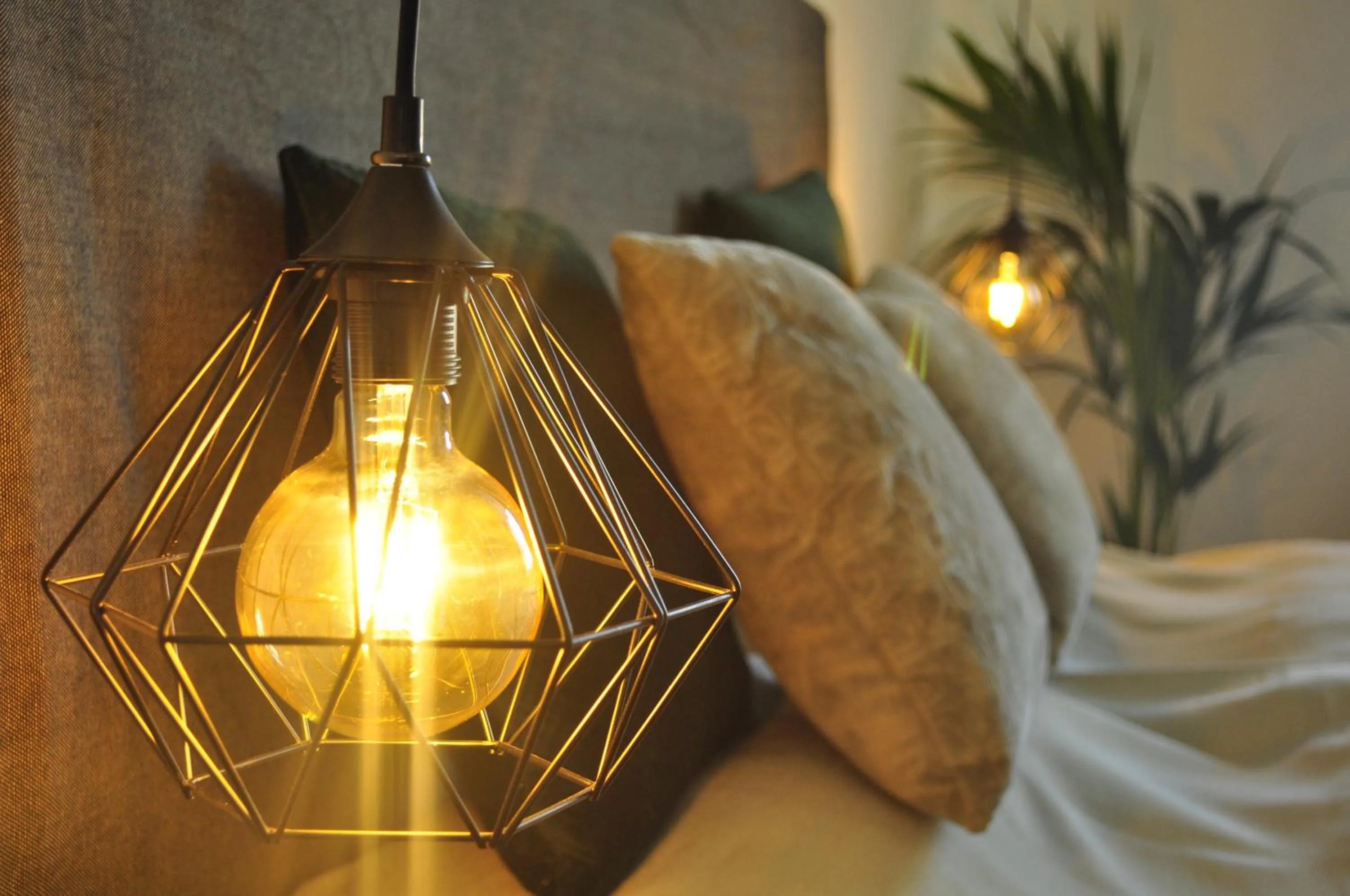 Decorative detail, Bed in Boutique Hotel Morgentau