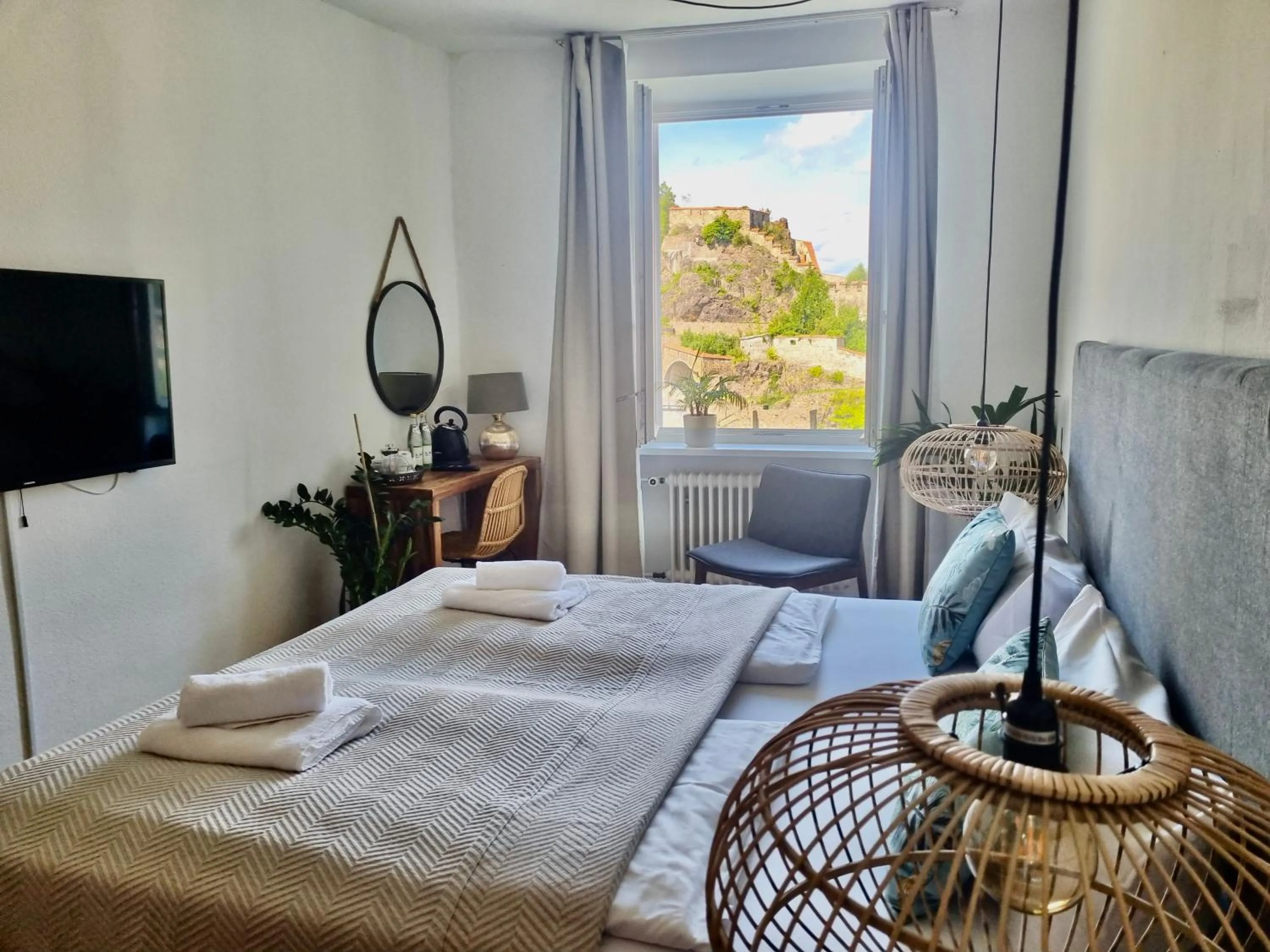 Bed in Boutique Hotel Morgentau