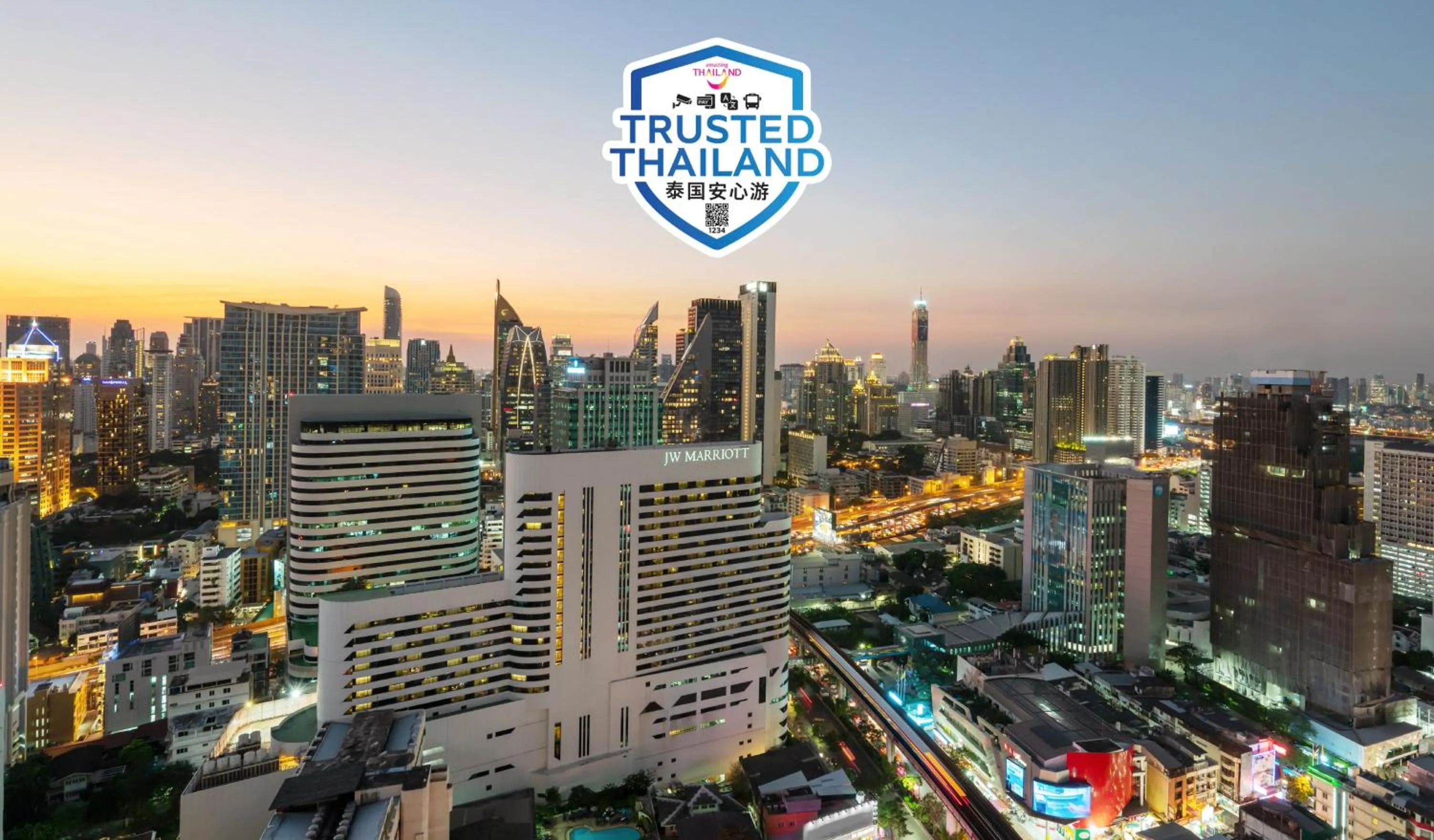 View (from property/room) in JW Marriott Hotel Bangkok