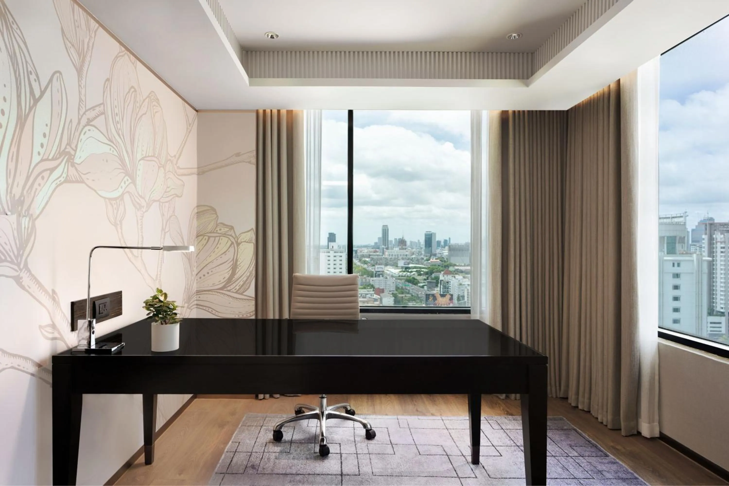 Photo of the whole room in JW Marriott Hotel Bangkok