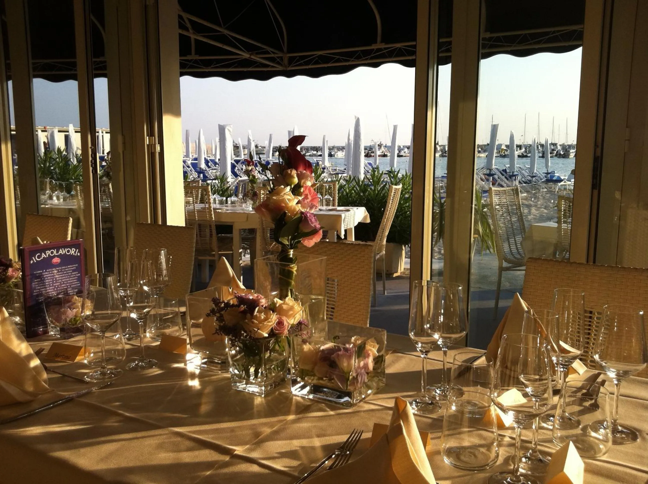 Restaurant/places to eat in Hotel Bagni Lido