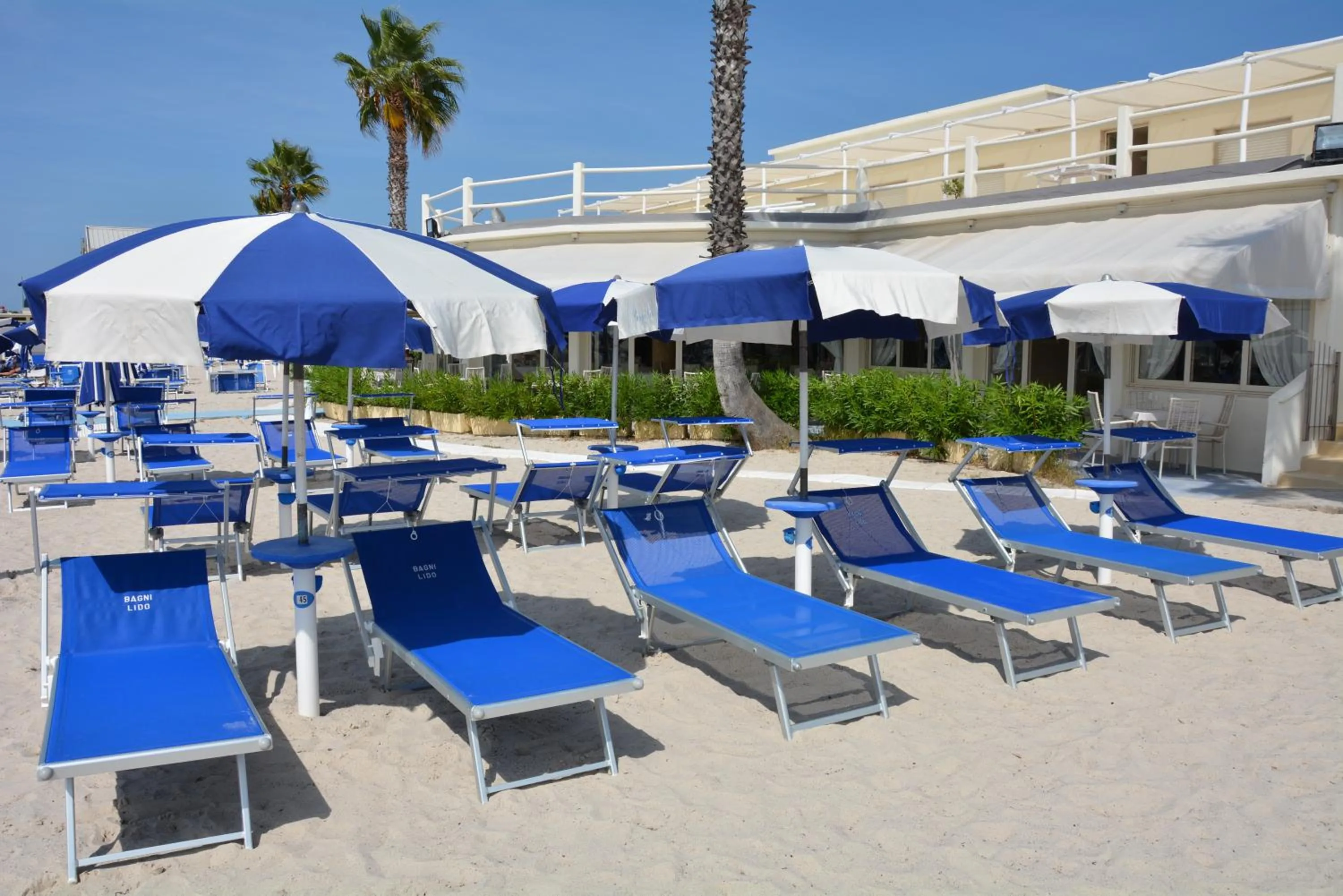 Beach in Hotel Bagni Lido