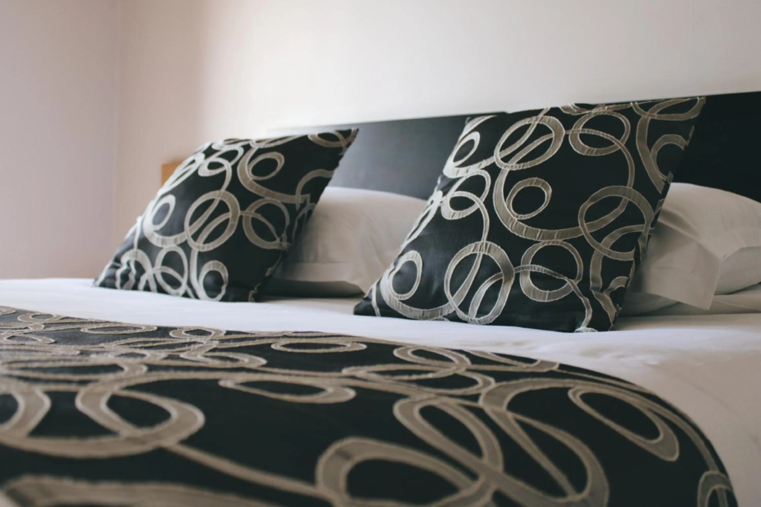 Bed in Hotel Poretta