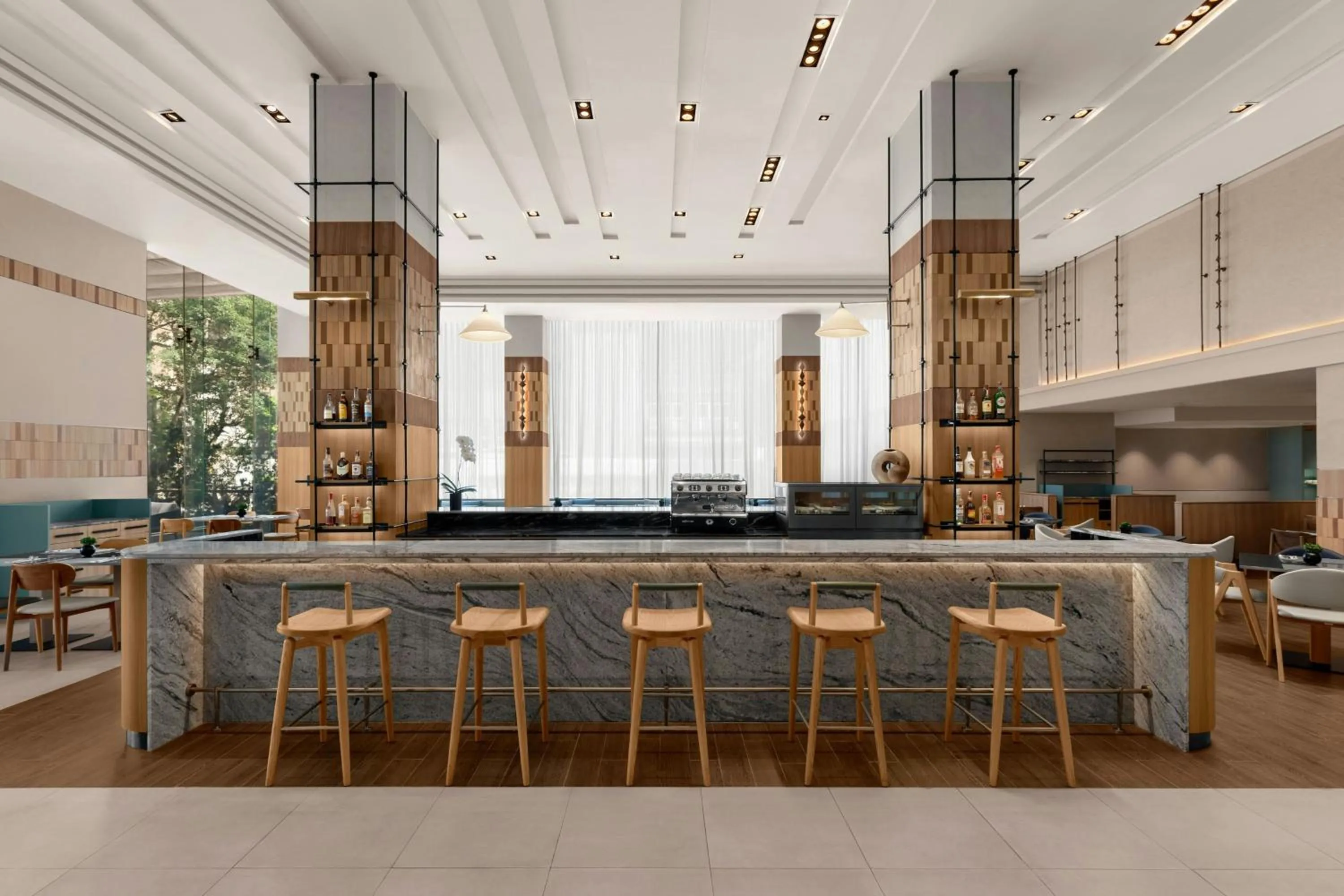 Lounge or bar in Courtyard by Marriott Bangkok