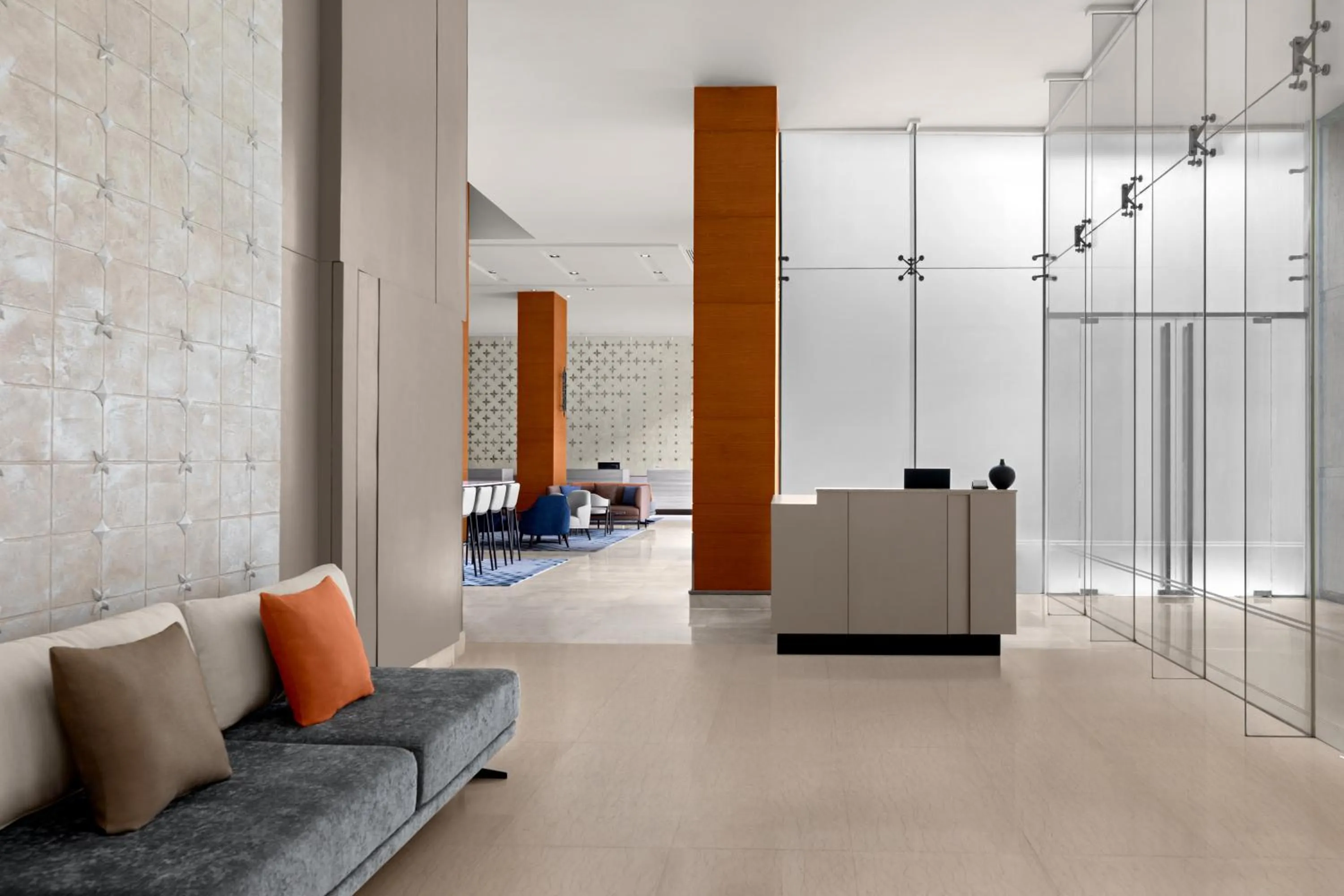 Lobby or reception in Courtyard by Marriott Bangkok