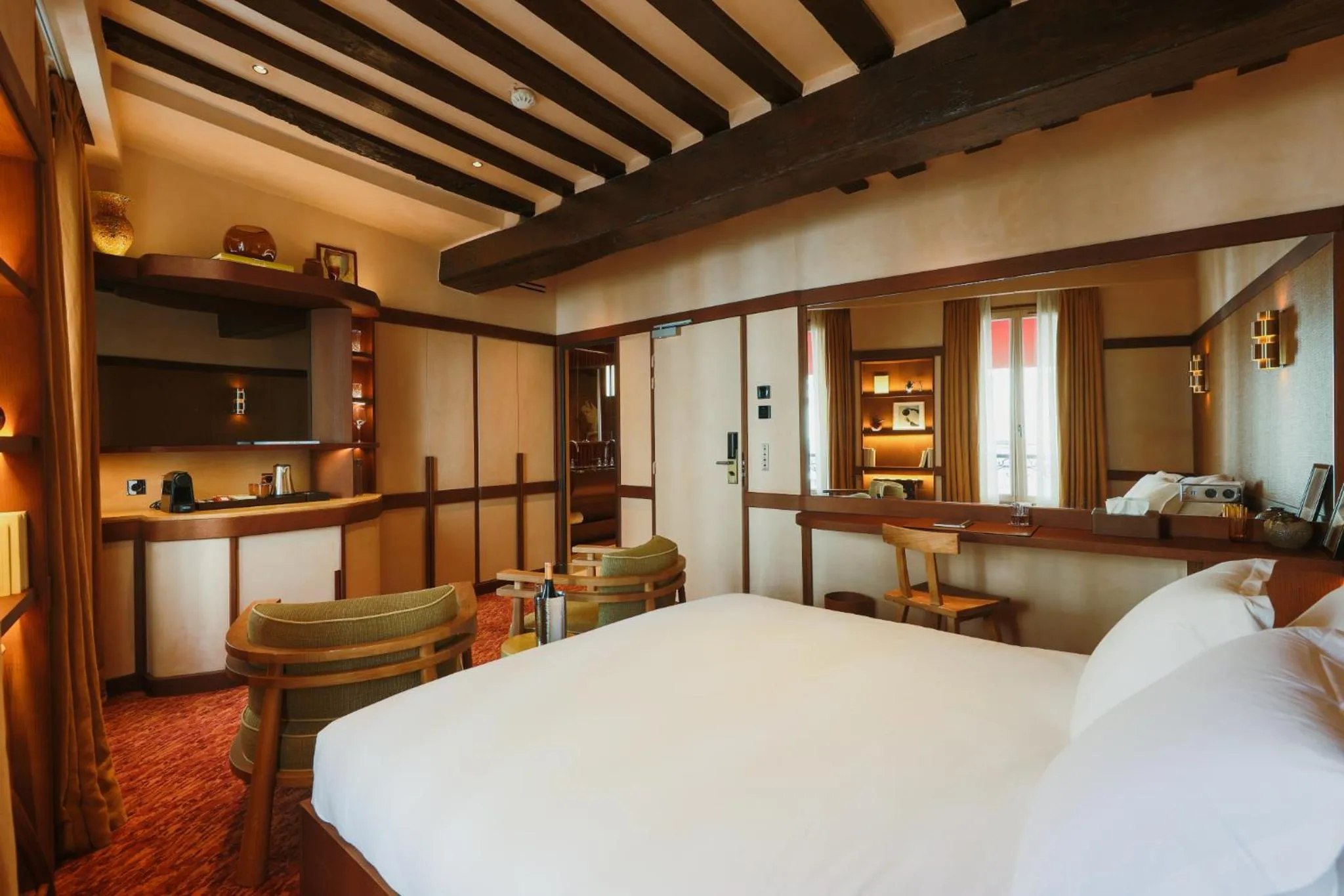 Bed in Boutique Hôtel Konfidentiel