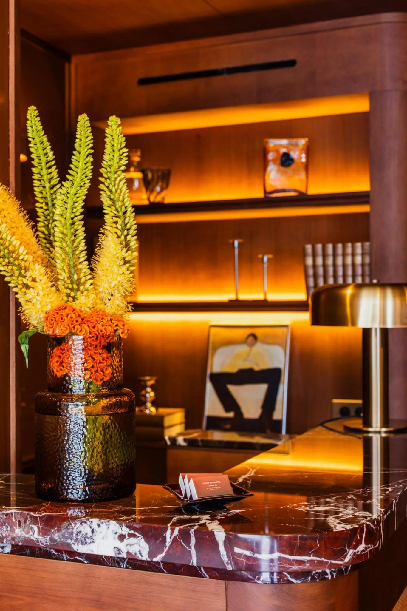 Lobby or reception in Boutique Hôtel Konfidentiel