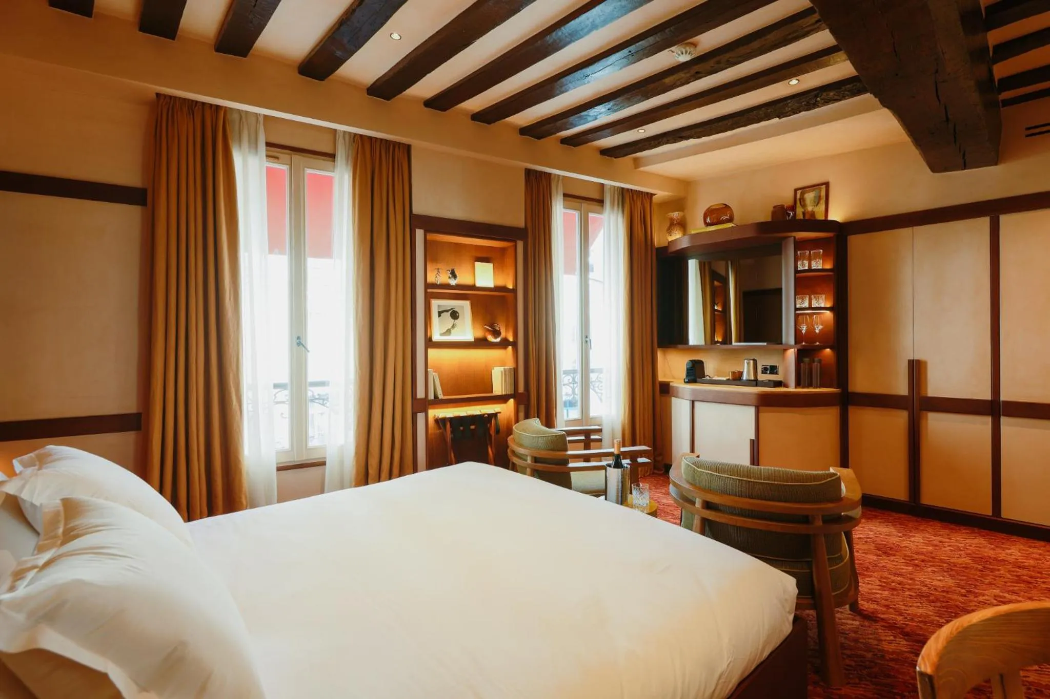 Bed in Boutique Hôtel Konfidentiel