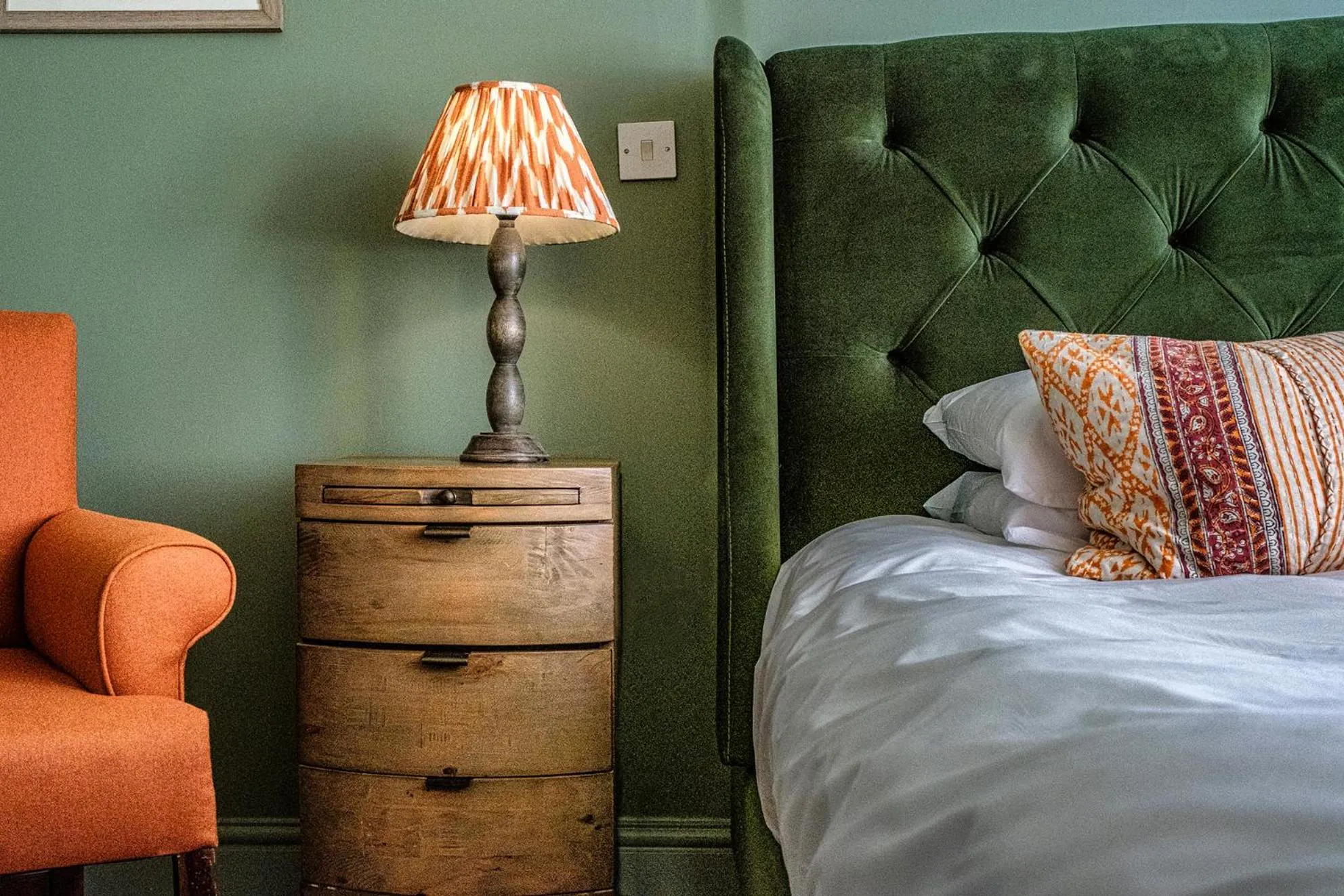 Bed in The Globe Inn