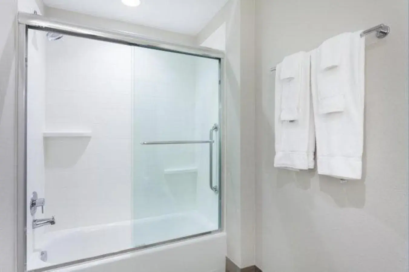 Bathroom in Holiday Inn Express & Suites Panama City Beach - Beachfront by IHG Bathroom in Holiday Inn Express & Suites Panama City Beach - Beachfront by IHG